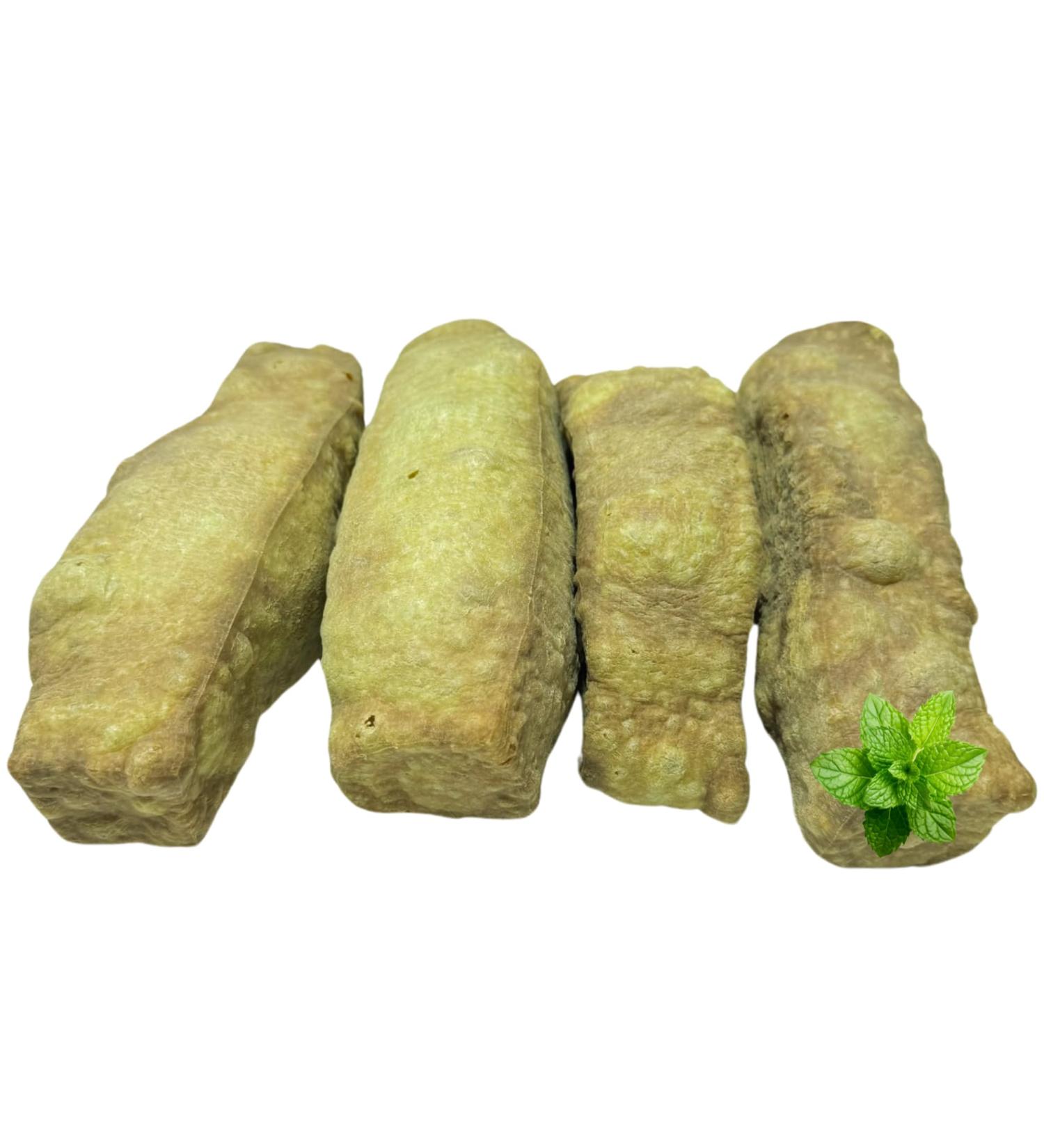 Himalayan Yak Puff Bars (1 LB Bag) - Yak Cheese Dog Chews - Natural Microwaved Crunchy Puff Treats - Protein Rich Yak Milk Puffy Treats - Dog Chew Treat All Natural (Large Mint) Mint 89.6 g (Pack of 5) - Buy Online on GoSupps.com