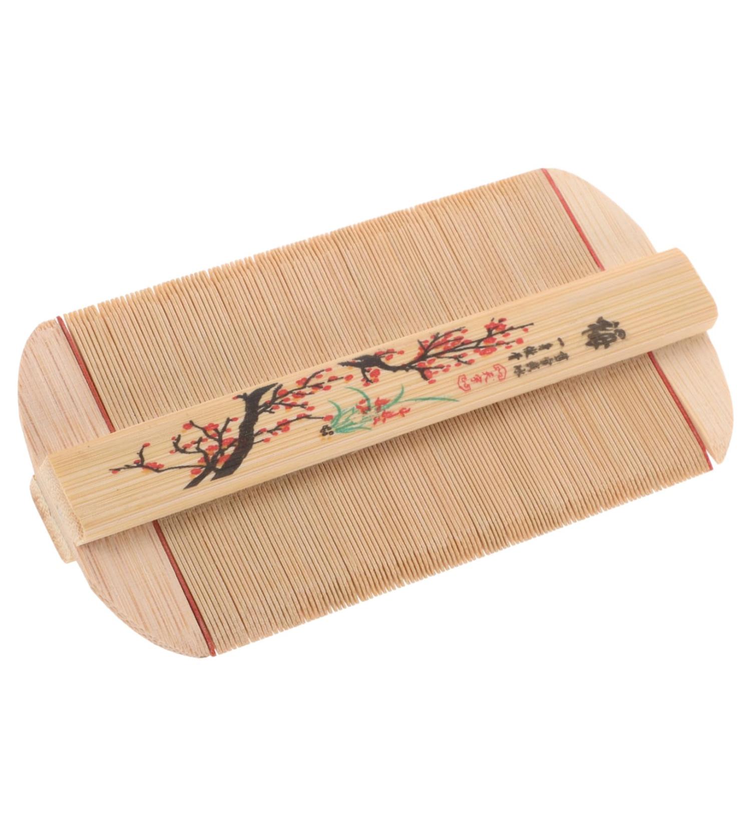 YARNOW Peigne Bambou Double Face Dents Fines pour Chats et Chiens Peigne Traditionnel Anti-poux et Pellicules Soin Doux Du Chevelu et D m lage Naturel - Buy Online on GoSupps.com