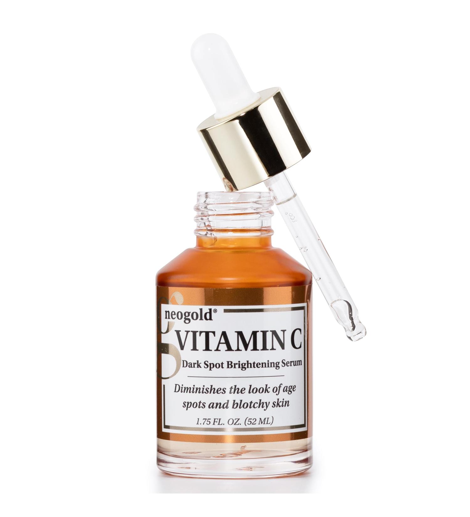 Neogold Brightening Vitamin C Face Serum Anti Aging Eye Serum | Fragrance Free Potent Vitamin C Face Moisturizer Facial Serum For Women Acne Dark Spot Treatment Wrinkles Uneven Skin Tone 2 Fl Oz - Buy Online on GoSupps.com