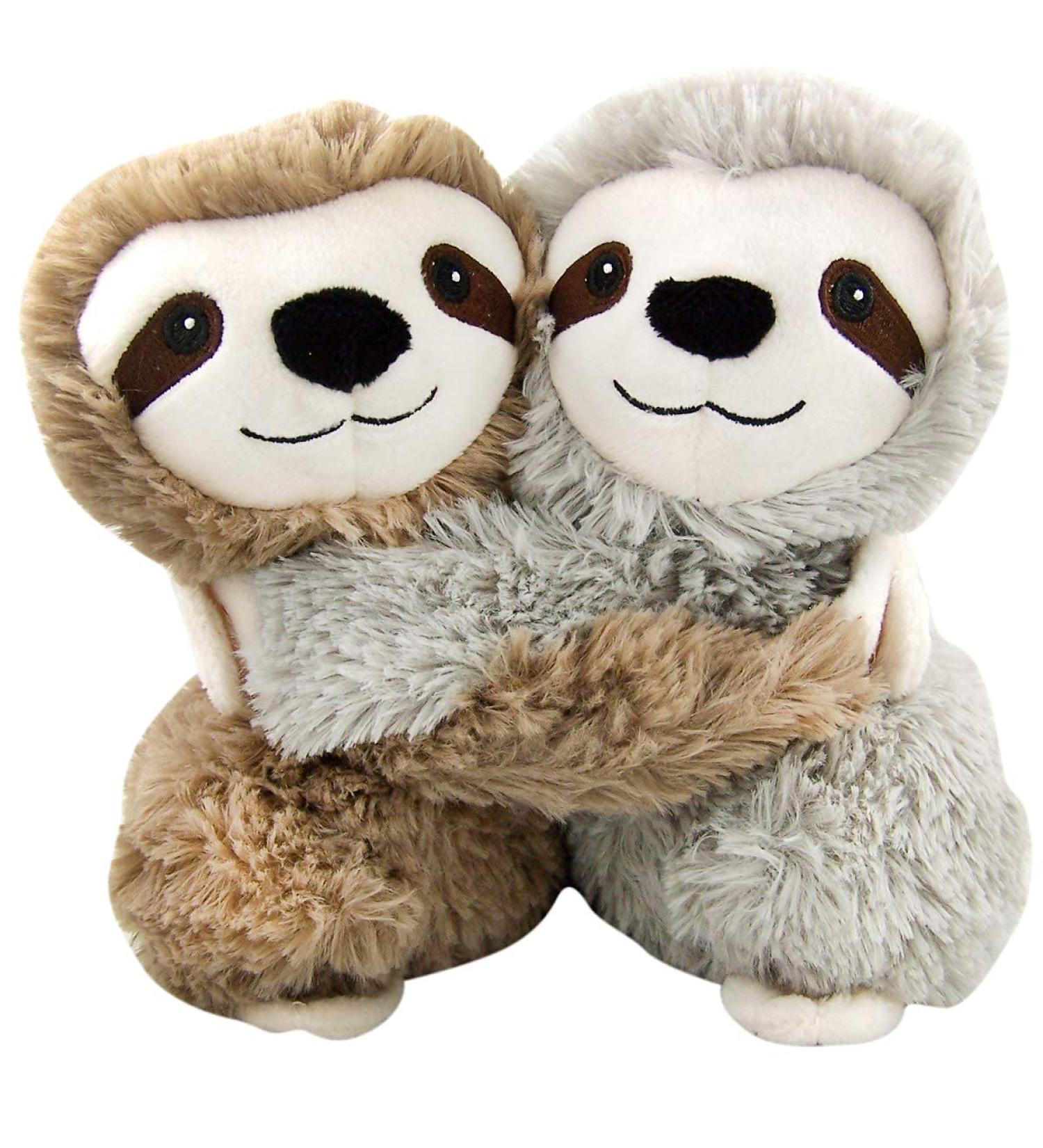 Warmies Microwavable French Lavender Scented Sloth Hugs - Multicolor Medium - Buy Online on GoSupps.com