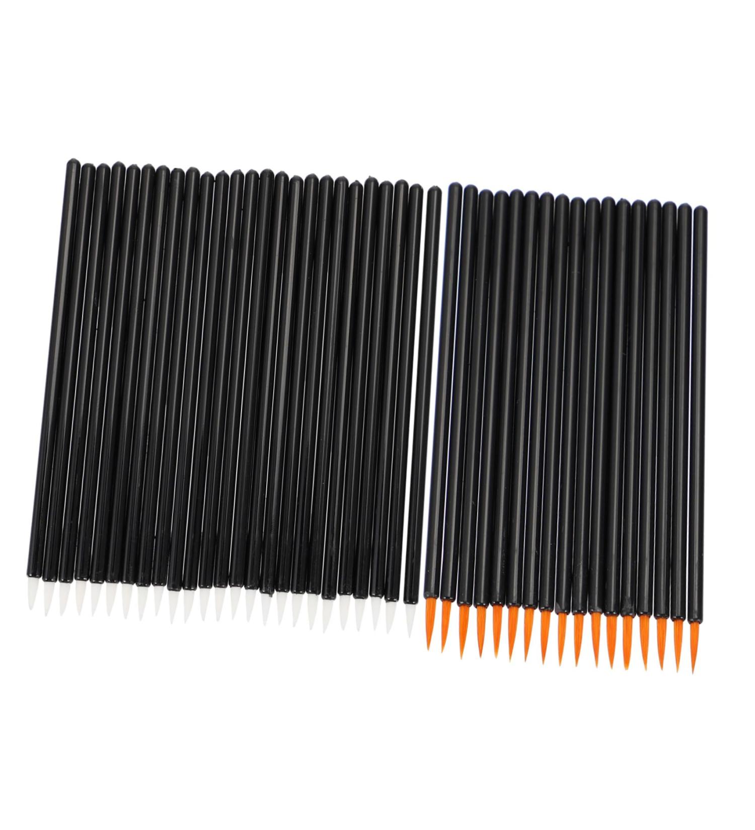 Baluue 100pcs Disposable Eyelash Brush Cosmetic Brush Eyelash Cleansing Brush Eyelash Wand Artificial Fiber 10x0.2cm As Shown - Buy Online on GoSupps.com