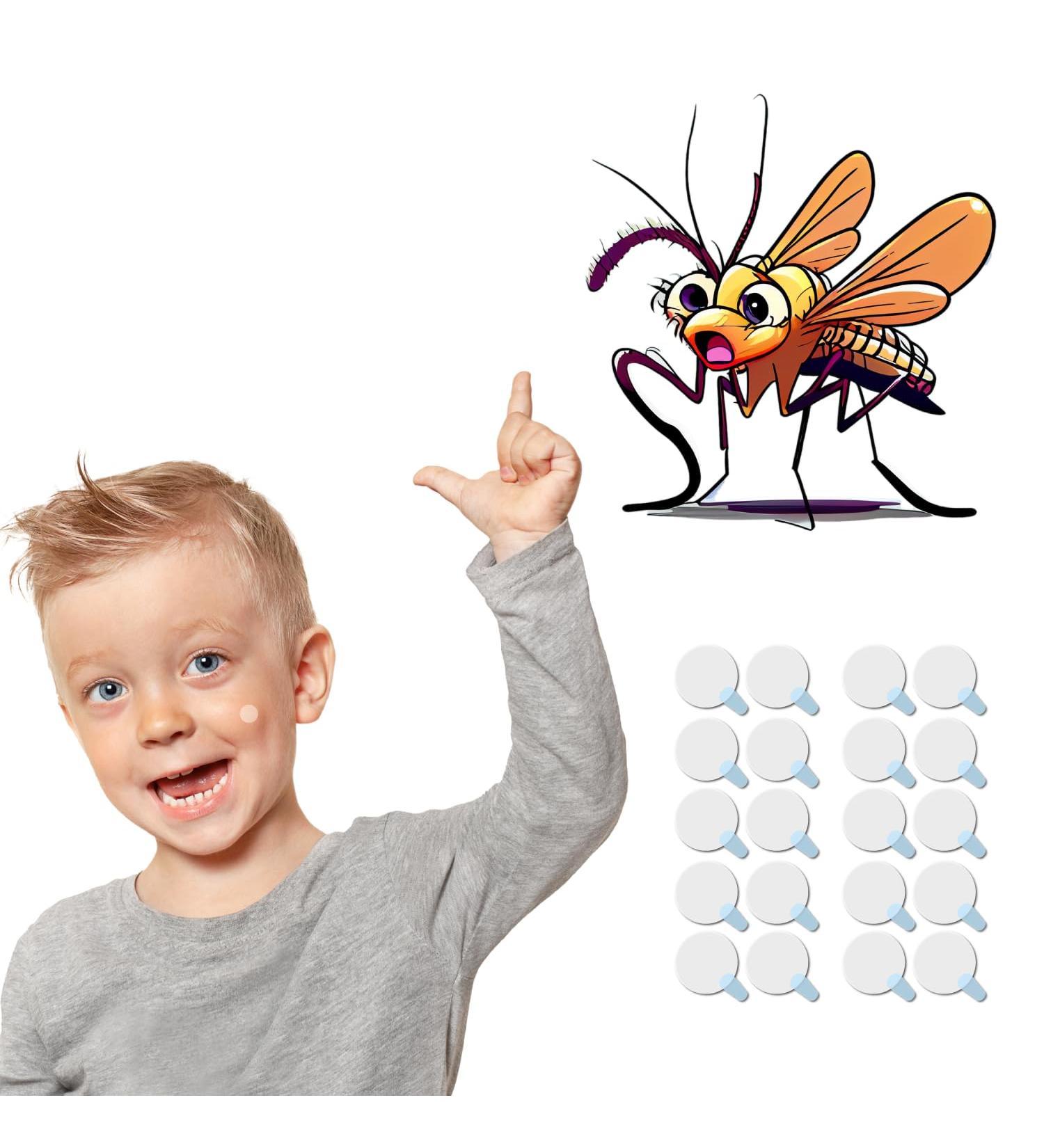 20 Transparent Mosquito Bite Patches - Natural After Bite Relief for Kids & Adults | No Ammonia or Alcohol - Buy Online on GoSupps.com