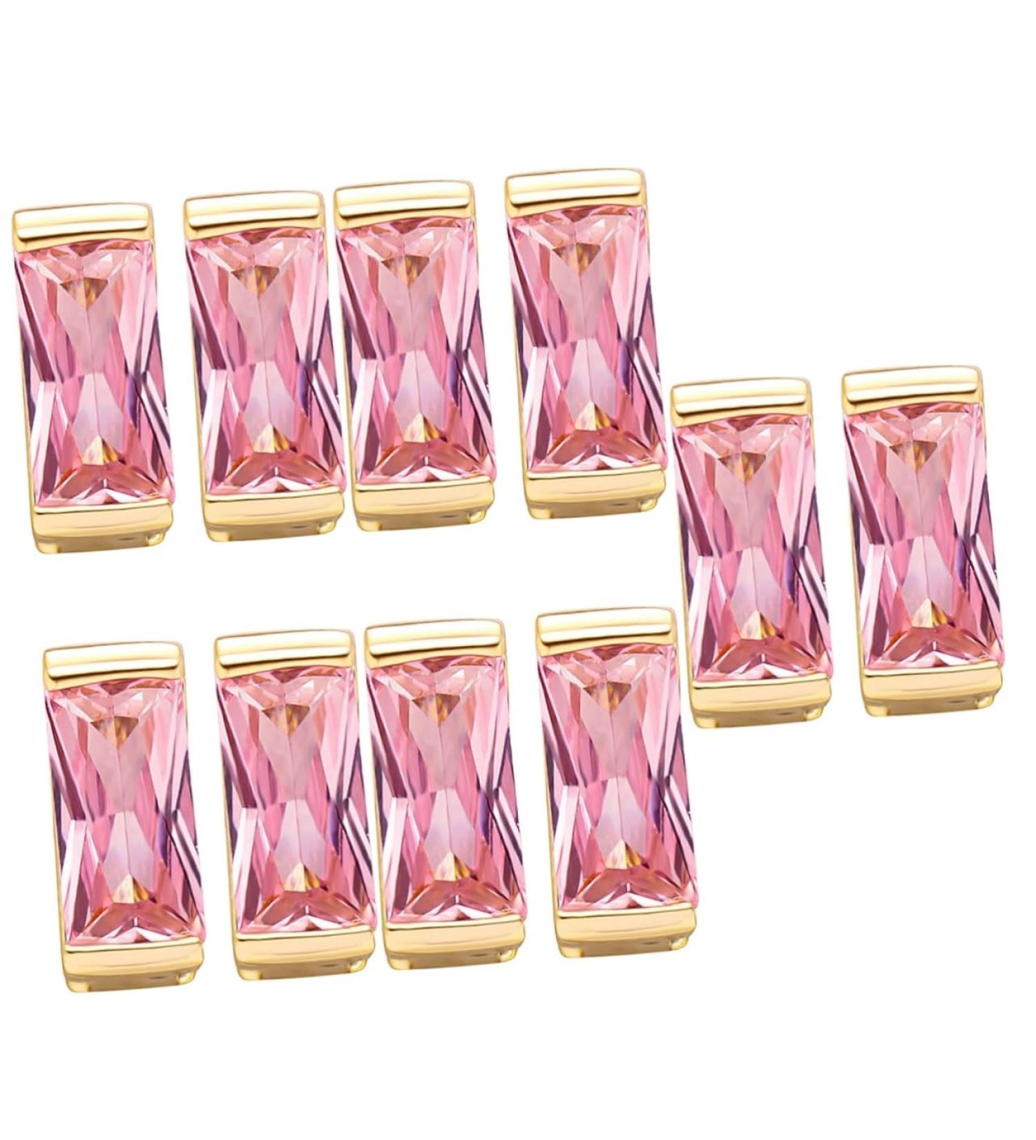 LIFKOME Hip Hop Teeth 10 Pcs Large Zircon Braces Bbq Accessories for Men Fake Teeth Decor Single Man Supplies Rhinestones - Buy Online on GoSupps.com