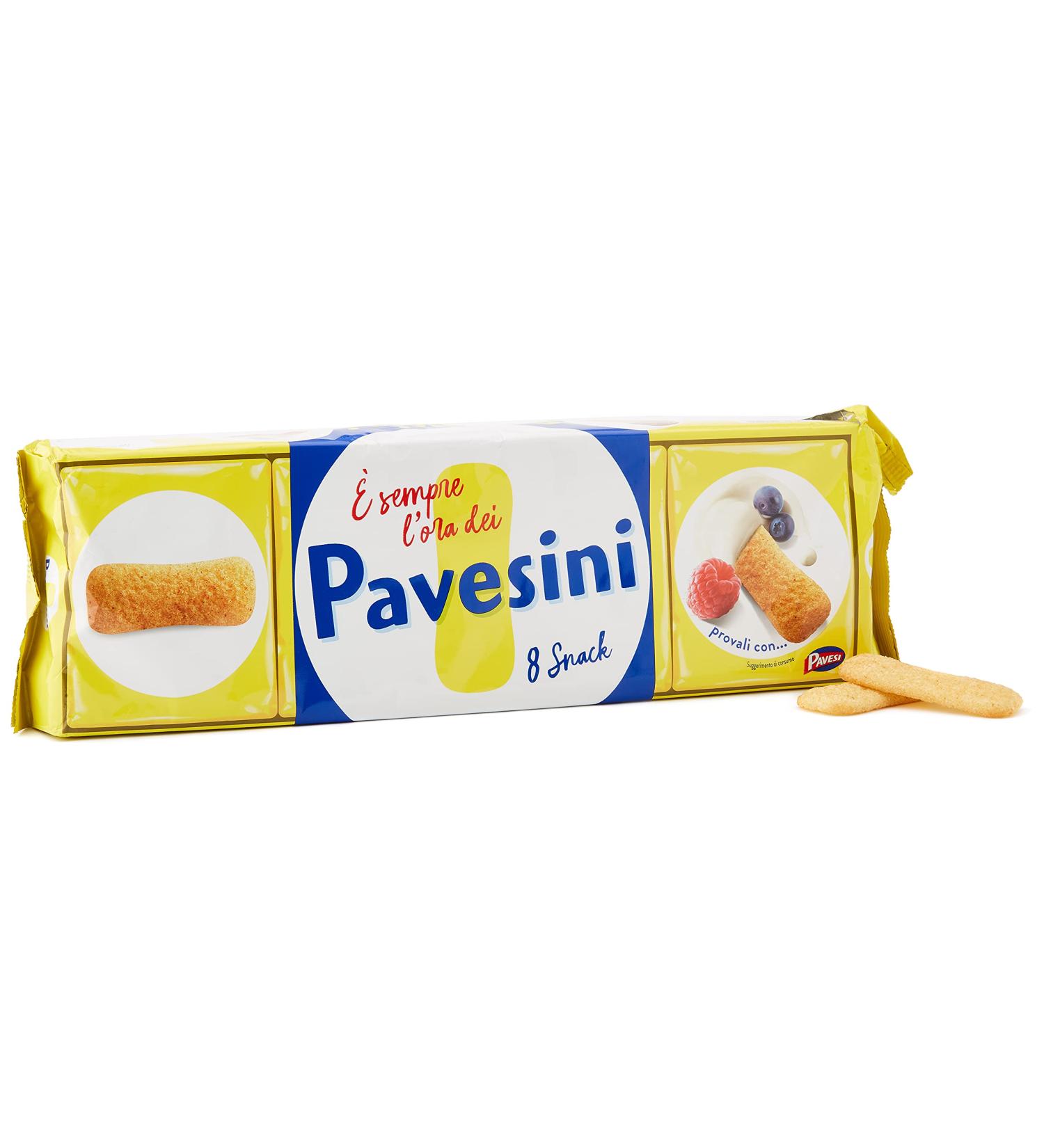 Pavesini Ladyfingers 7 oz - 12 Pack | Premium Italian Biscuits - Buy Online on GoSupps.com