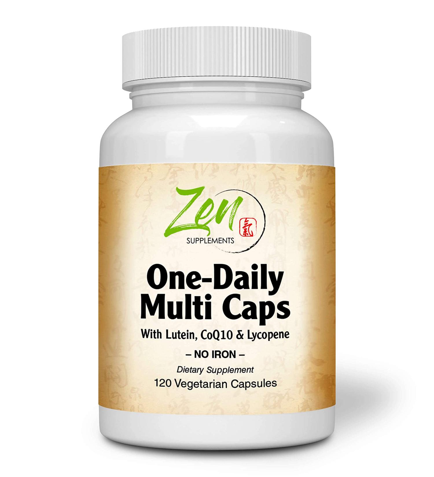 High Potency Multimineral & Daily MultiVitamin Without Iron - Lutein B6 Vitamins Super B Complex - Support Overall Well-Being with These Pure MultiVitamins - 120 VegCap Immunity Vitamins for Adults - Buy Online on GoSupps.com