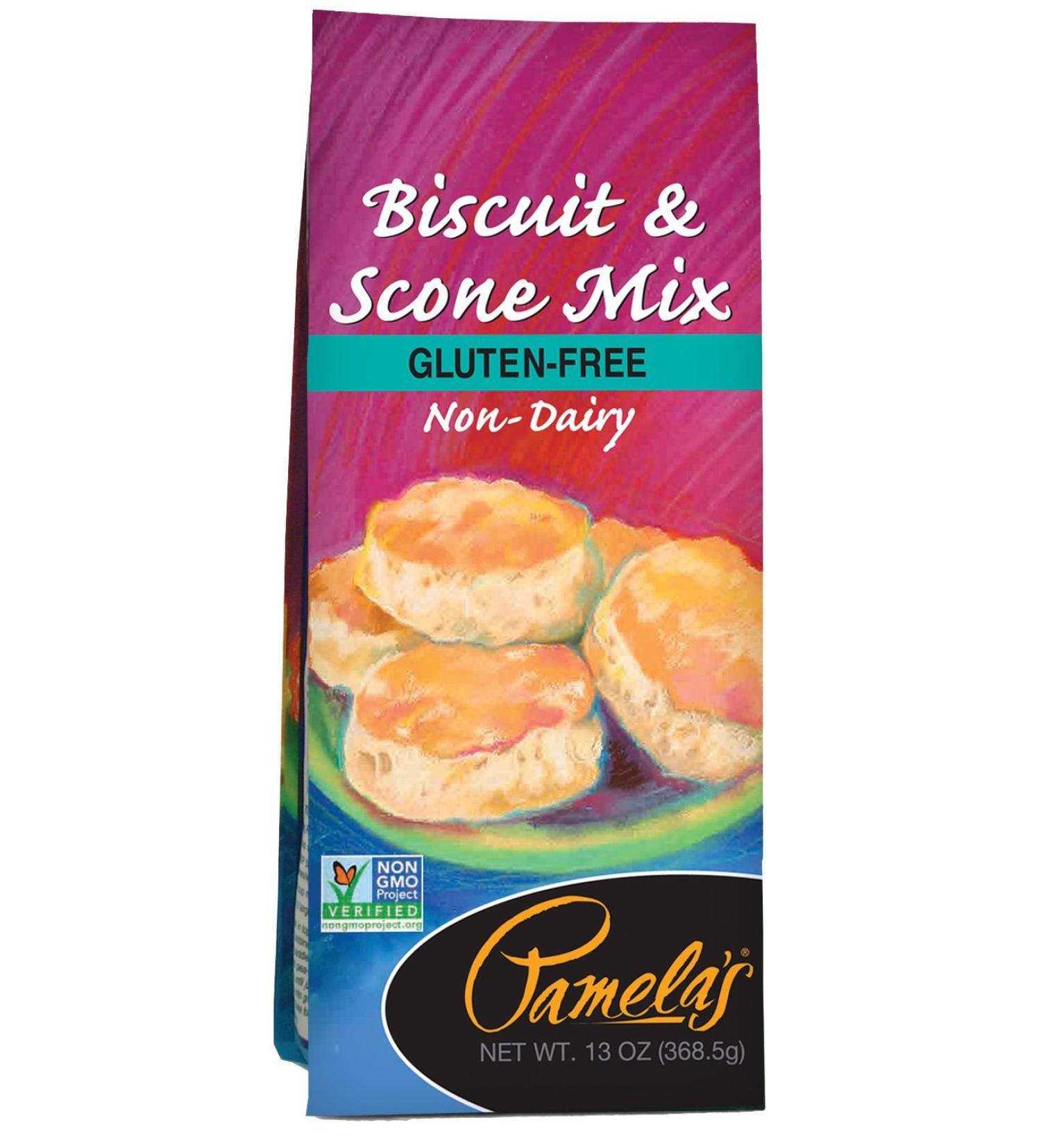 Pamela's Gluten Free Biscuit & Scone Mix, 13 Ounce Biscuit/Scone 13 Ounce (Pack of 1)
