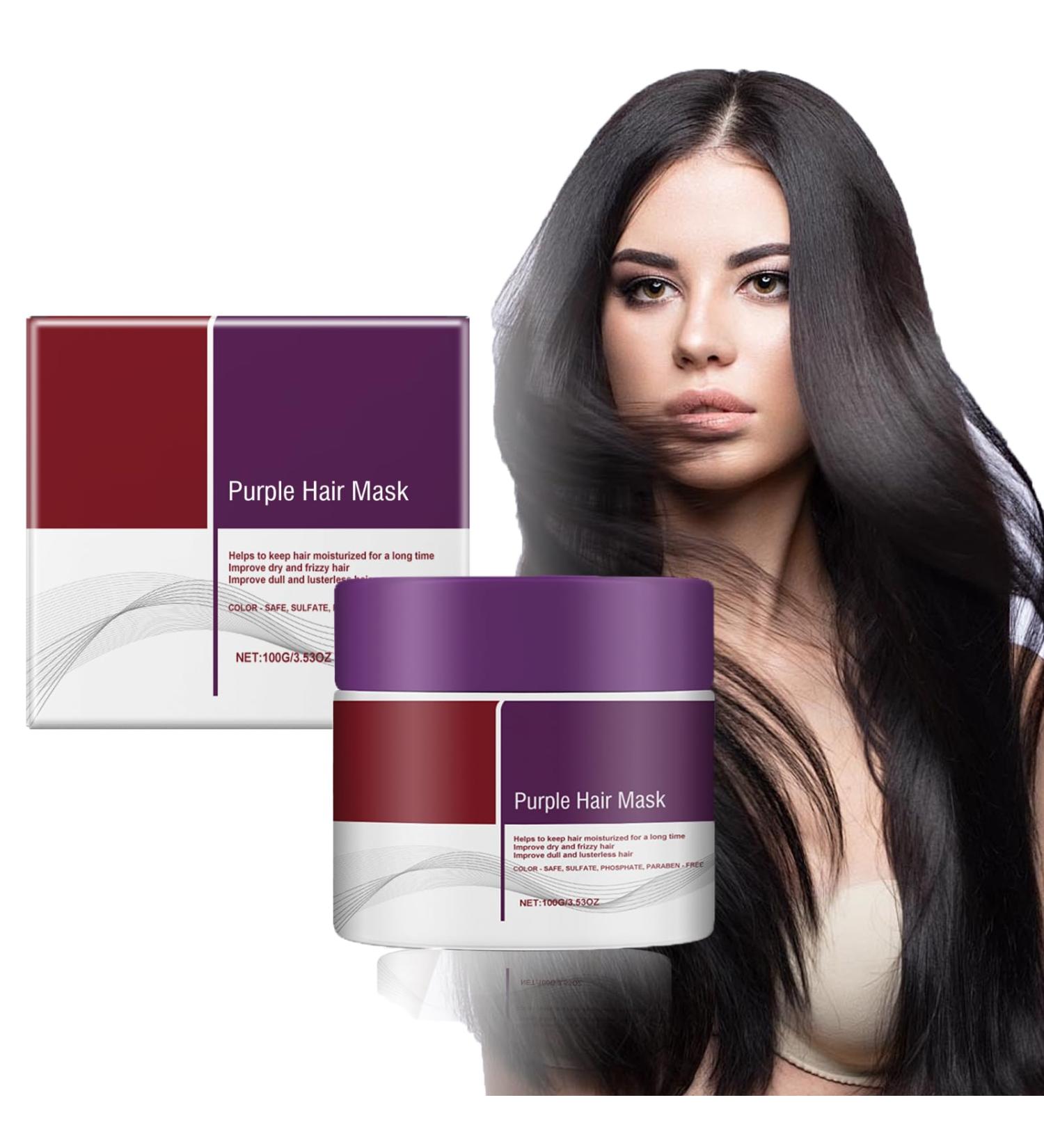 Masque Nourrissant Violet Purple Toning HairMask Violet Masque Cheveux Masque Capillaire Violet Masque Capillaire au Collag ne Masque Capillaire Au Collag ne Pour Cheveux Secs Et Ab m s - Buy Online on GoSupps.com