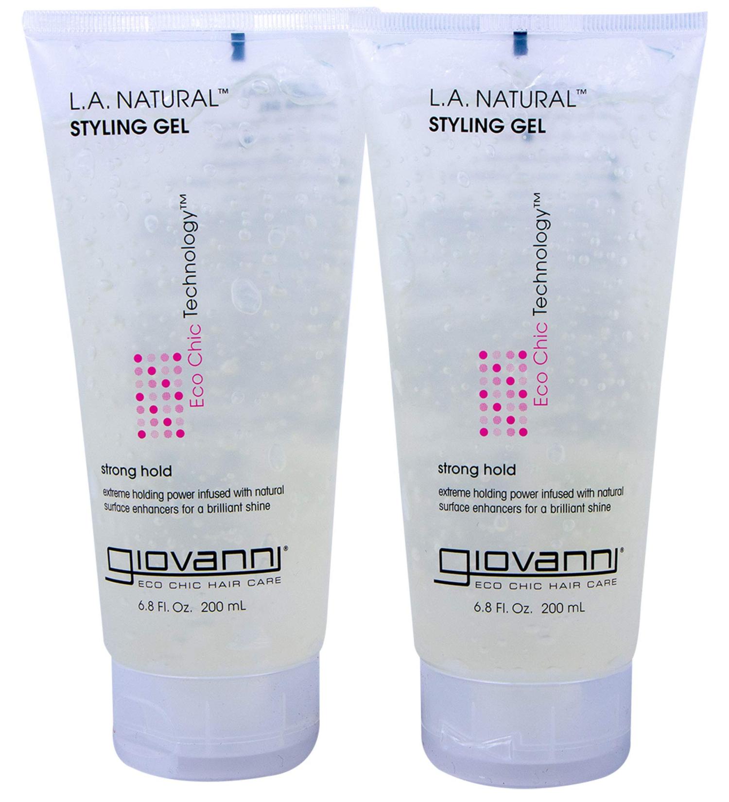 Eco Chic L.A. Natural Styling Gel 6.8 Oz 2-Pack - Eco-Friendly Hair Care - Buy Online on GoSupps.com