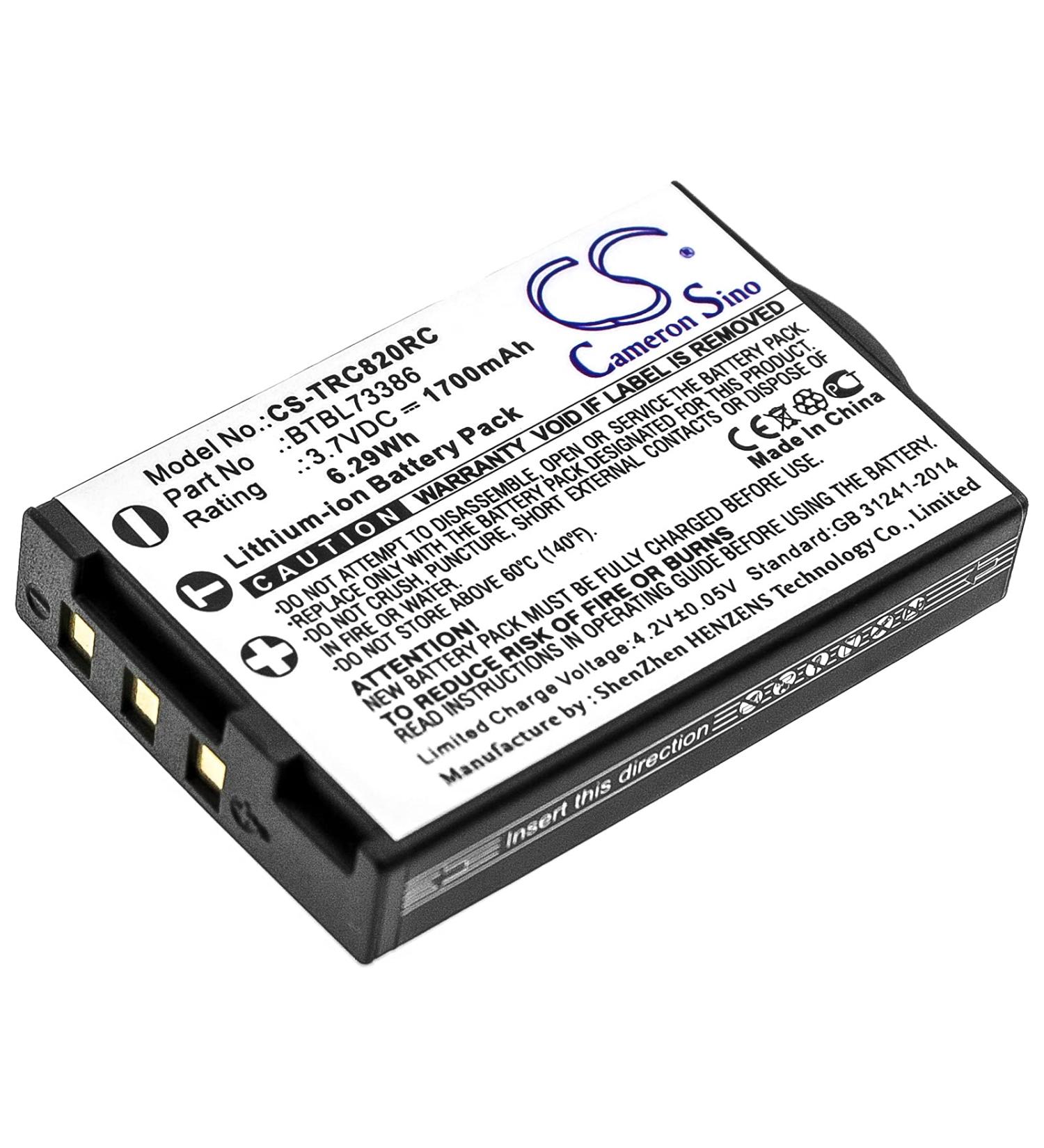 Battery Replacement for URC TRC-820 TRC-1080 RM-2 R100 - High-Quality Replacement Batteries for Remote Controls - Buy Online on GoSupps.com