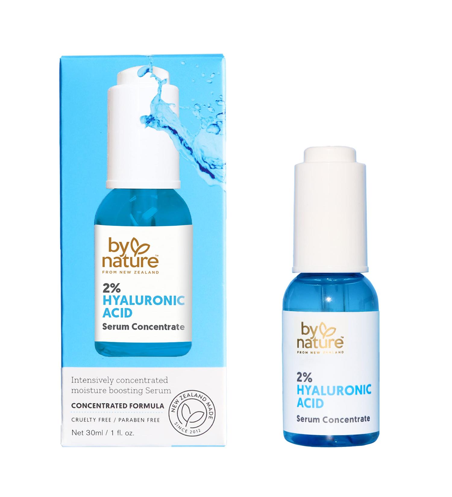 By Nature 2% Hyaluronic Acid Serum for Face & Neck - Made in New Zealand - 1fl. oz - Buy Online on GoSupps.com