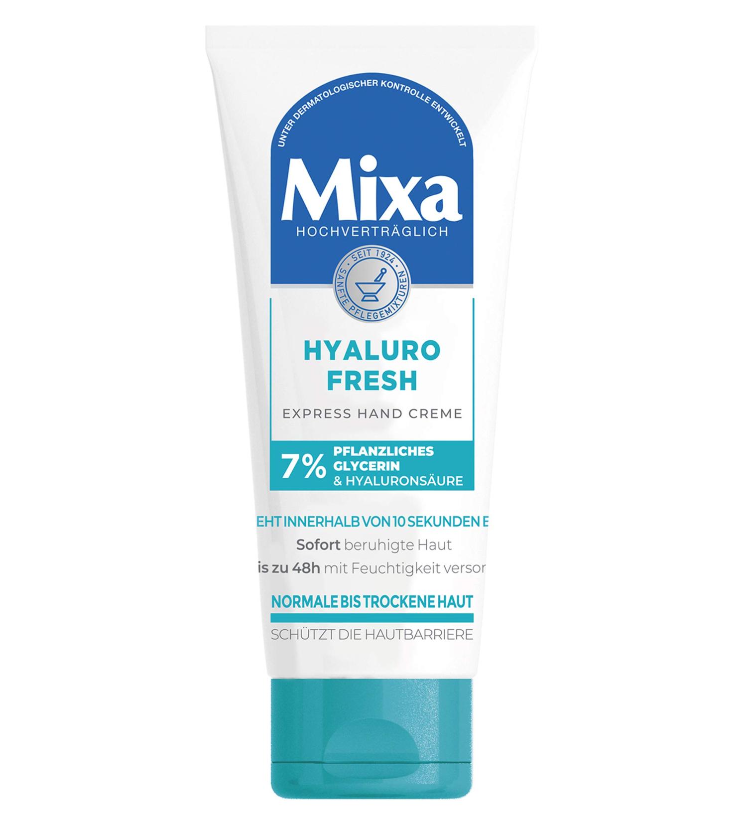 Mixa Mixa Hyaluro Fresh Express Rich and Long-Lasting Hand Cream 100ml