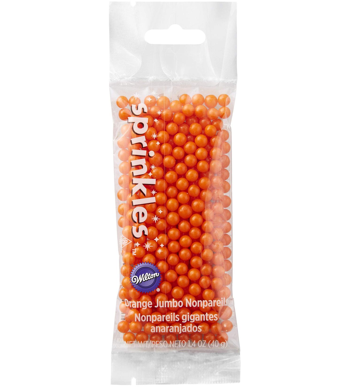 Jumbo Nonpareils Pouch-Orange