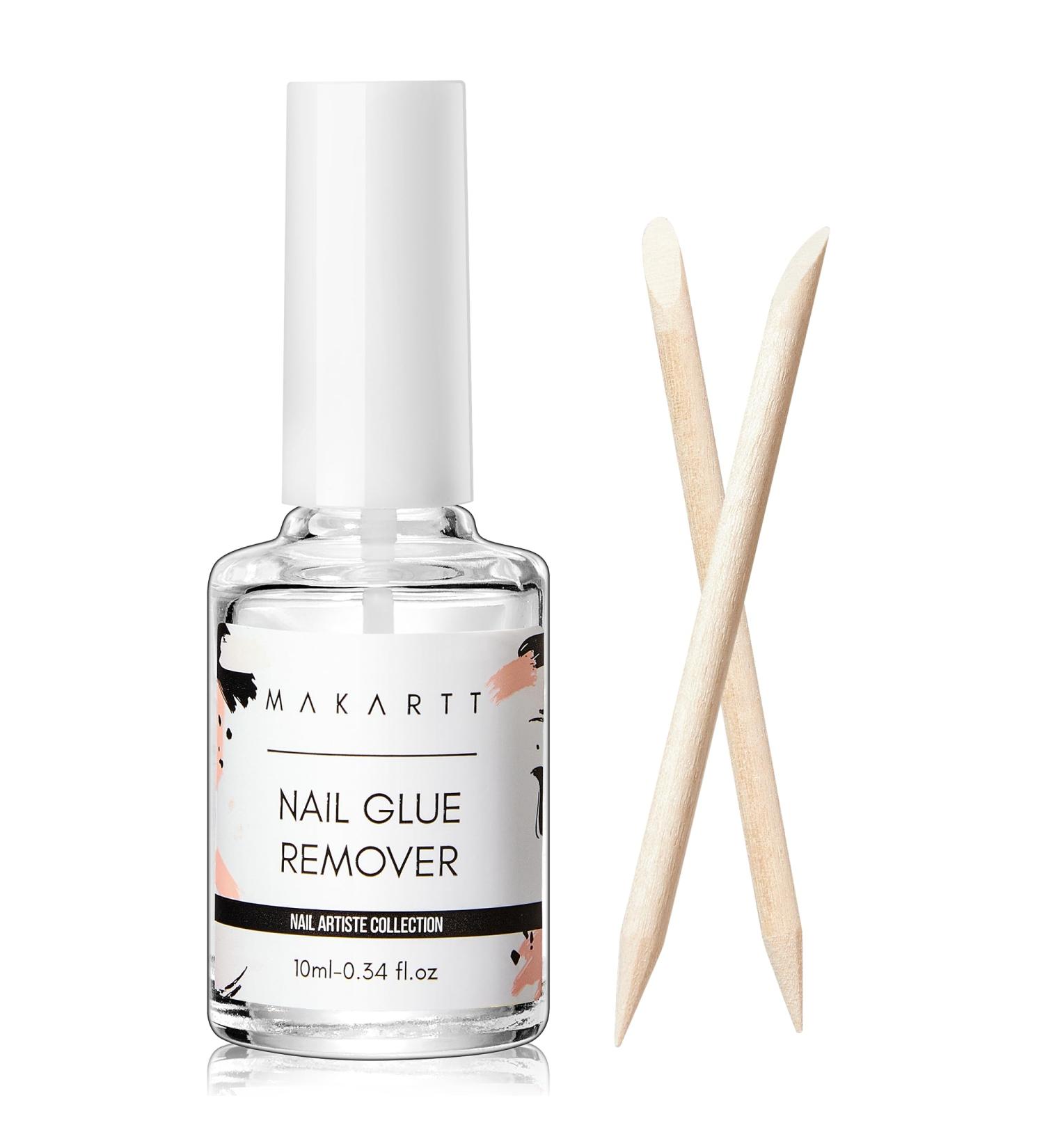 Makartt Nail Glue Remover - 10ML Acetone-Free Debonder for Press-On & Acrylic Nails | Effective Nail Tips & Fake Nails Adhesive Remover - Buy Online on GoSupps.com