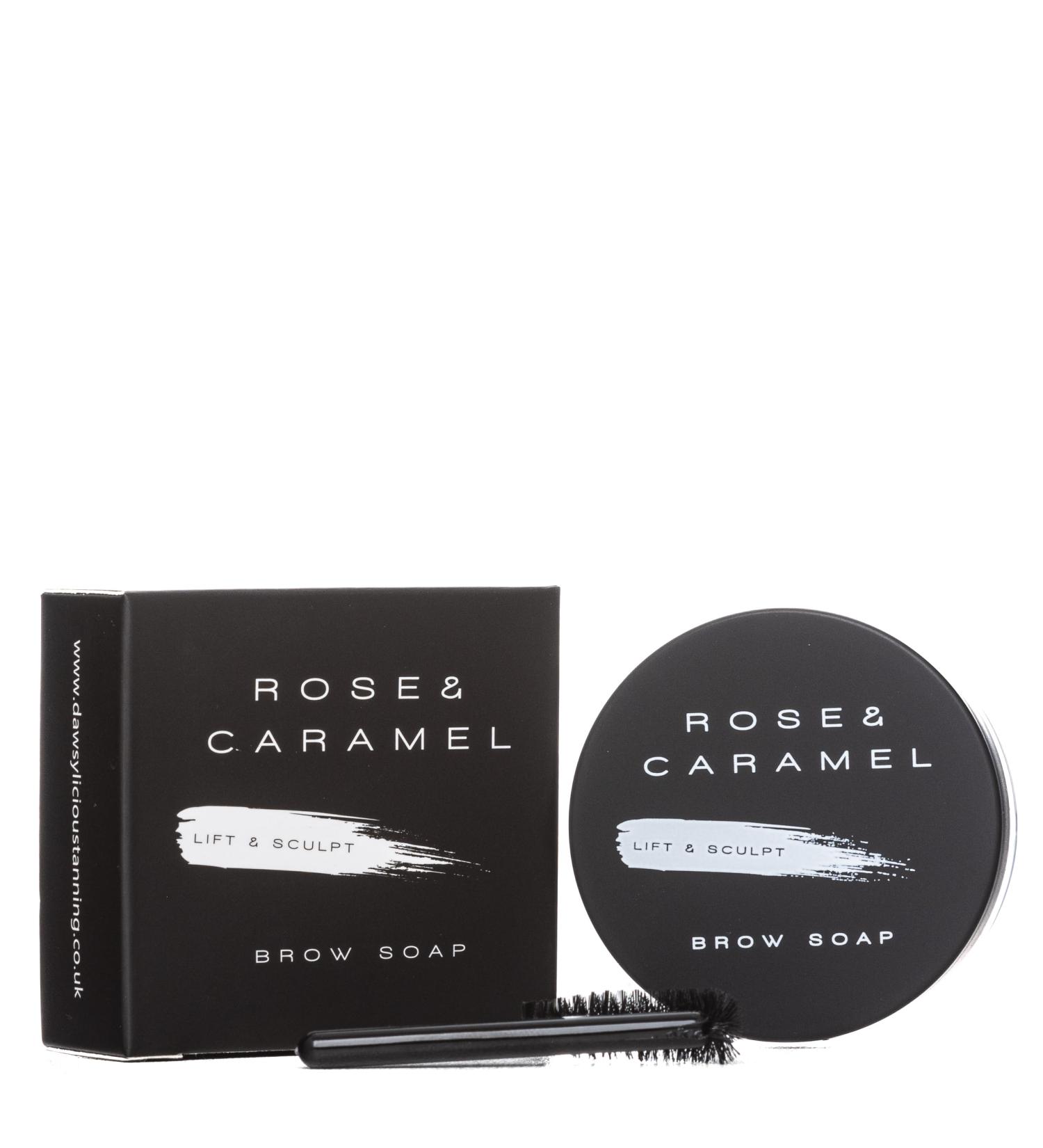 Rose & Caramel Eyebrow Styling Brow Soap Kit | Long Lasting 3D Brow Shaping with Spoolie Brush - Shop Internationally - Buy Online on GoSupps.com