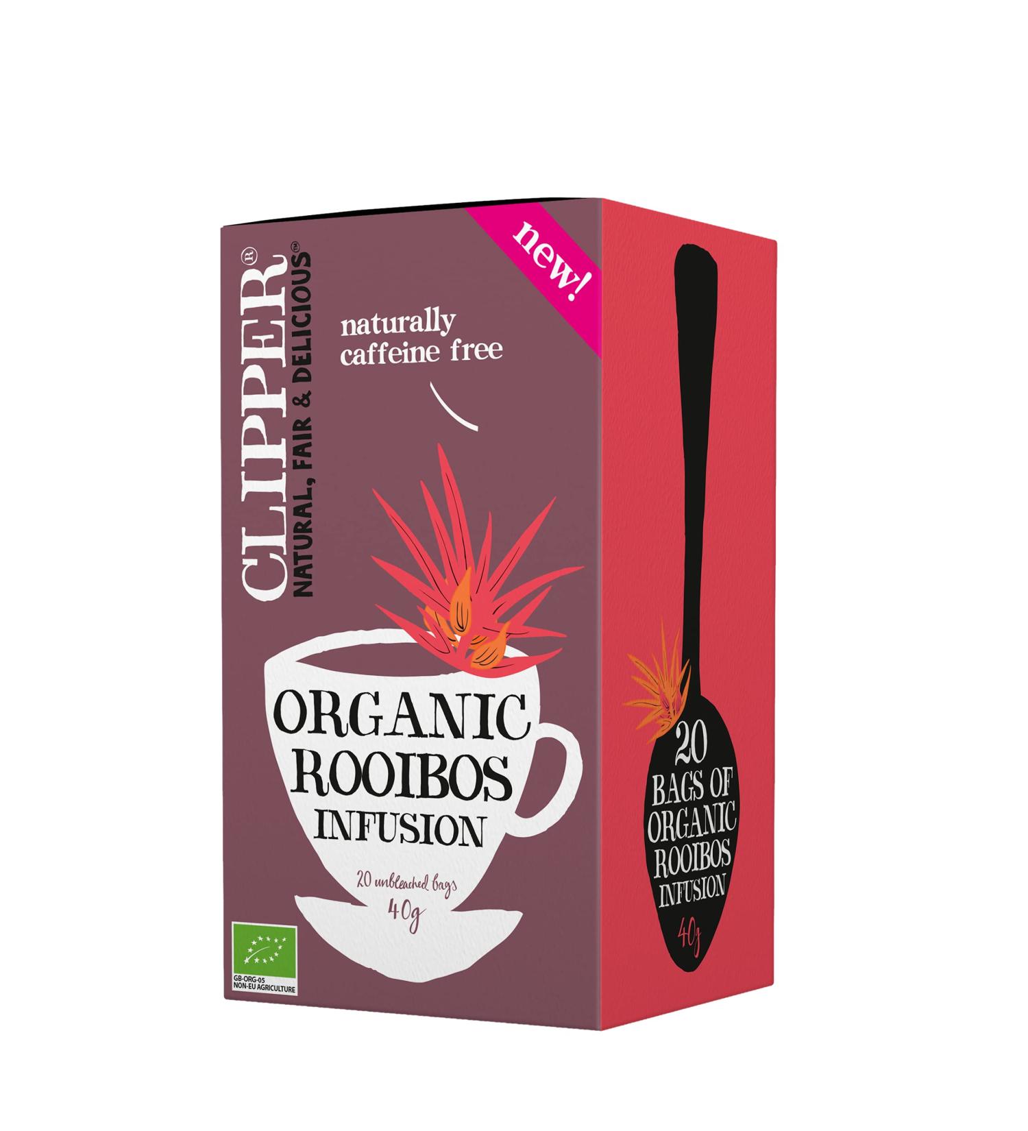 Clipper Rooibos 40g (20X2g tea bag) - Buy Online on GoSupps.com