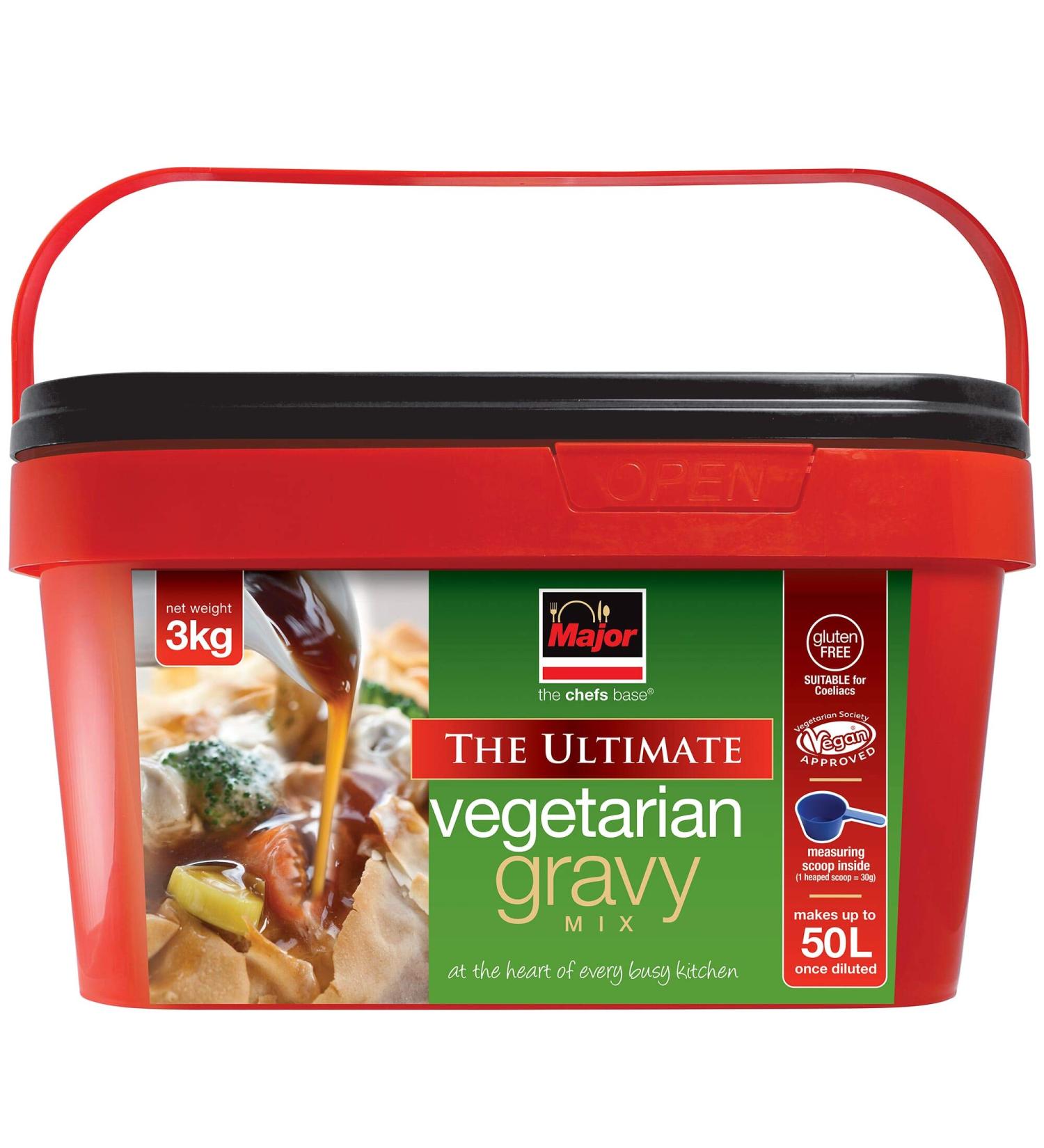 Major Gluten Free Vegetable Gravy Mix - 1x3kg