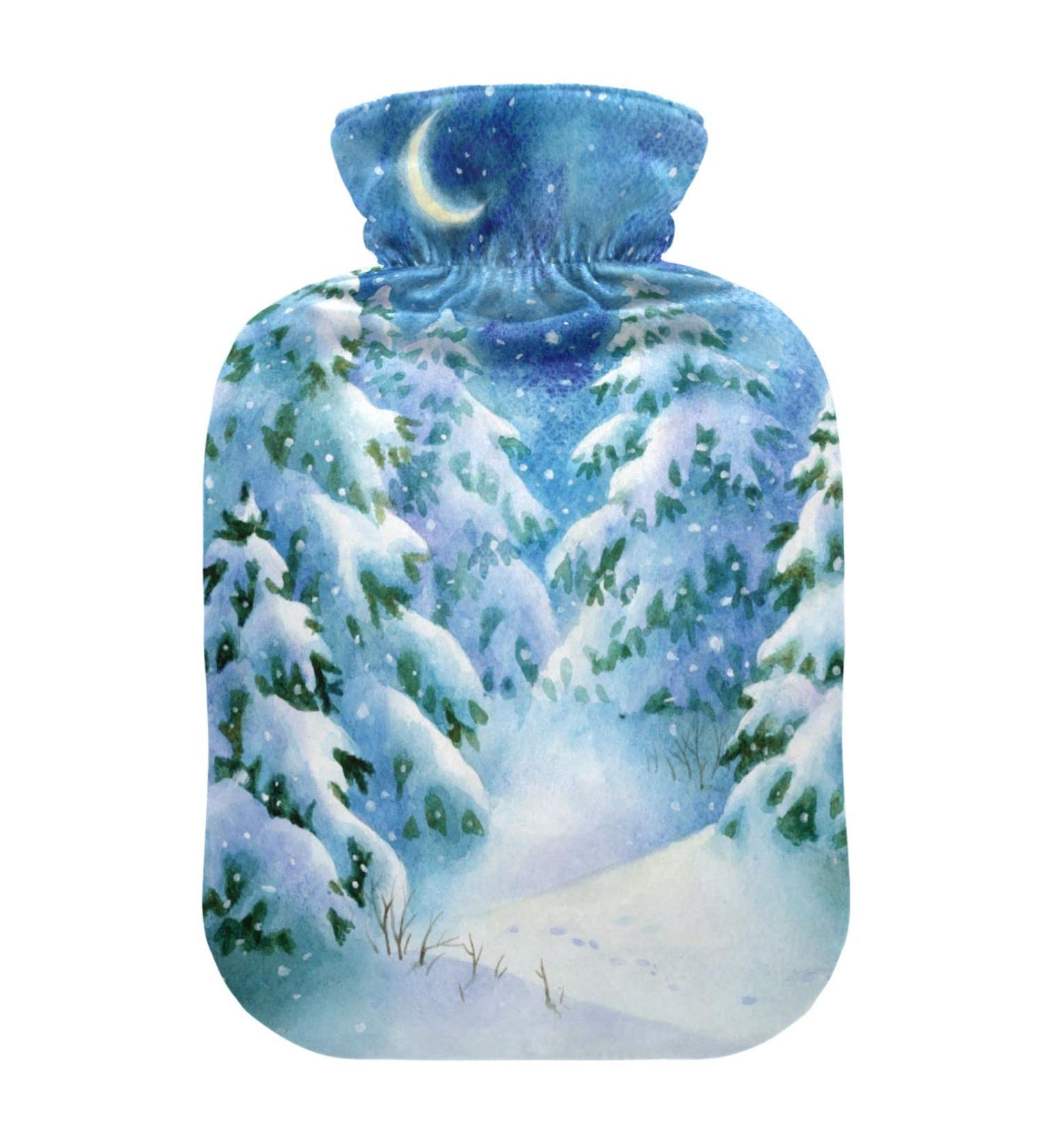 Shop Soft 2L Hot Water Bottle with Cover - Perfect Winter Warmth for Hands Neck & Shoulders | International Shipping - Buy Online on GoSupps.com