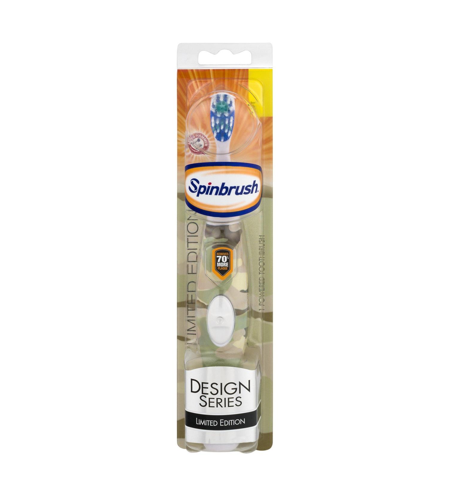 Arm & Hammer Spinbrush Design Series Powered Toothbrush  Soft