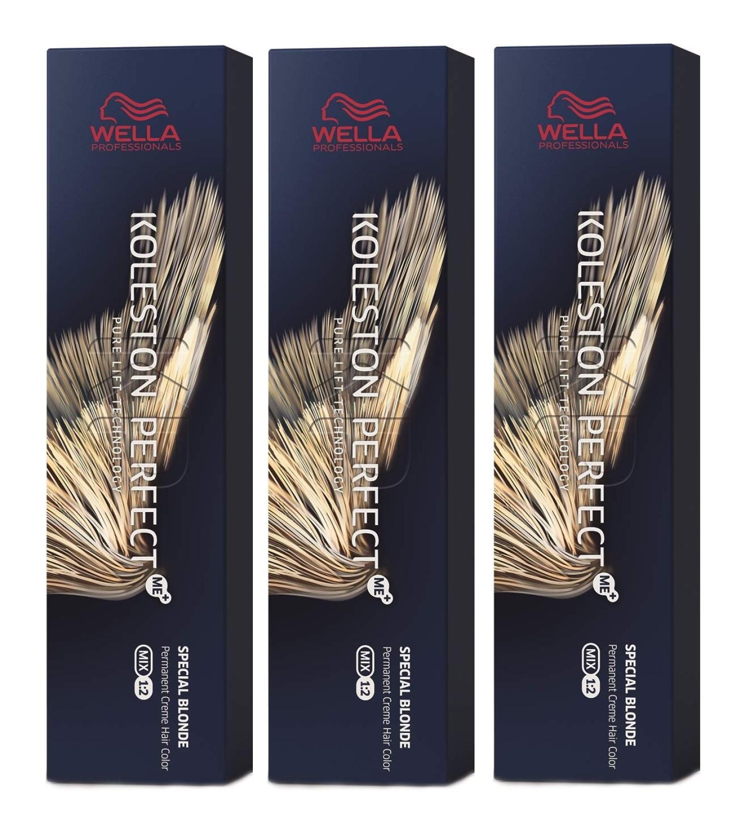 Wella Koleston Perfect Me+ 12/96, 3 x 60 ml