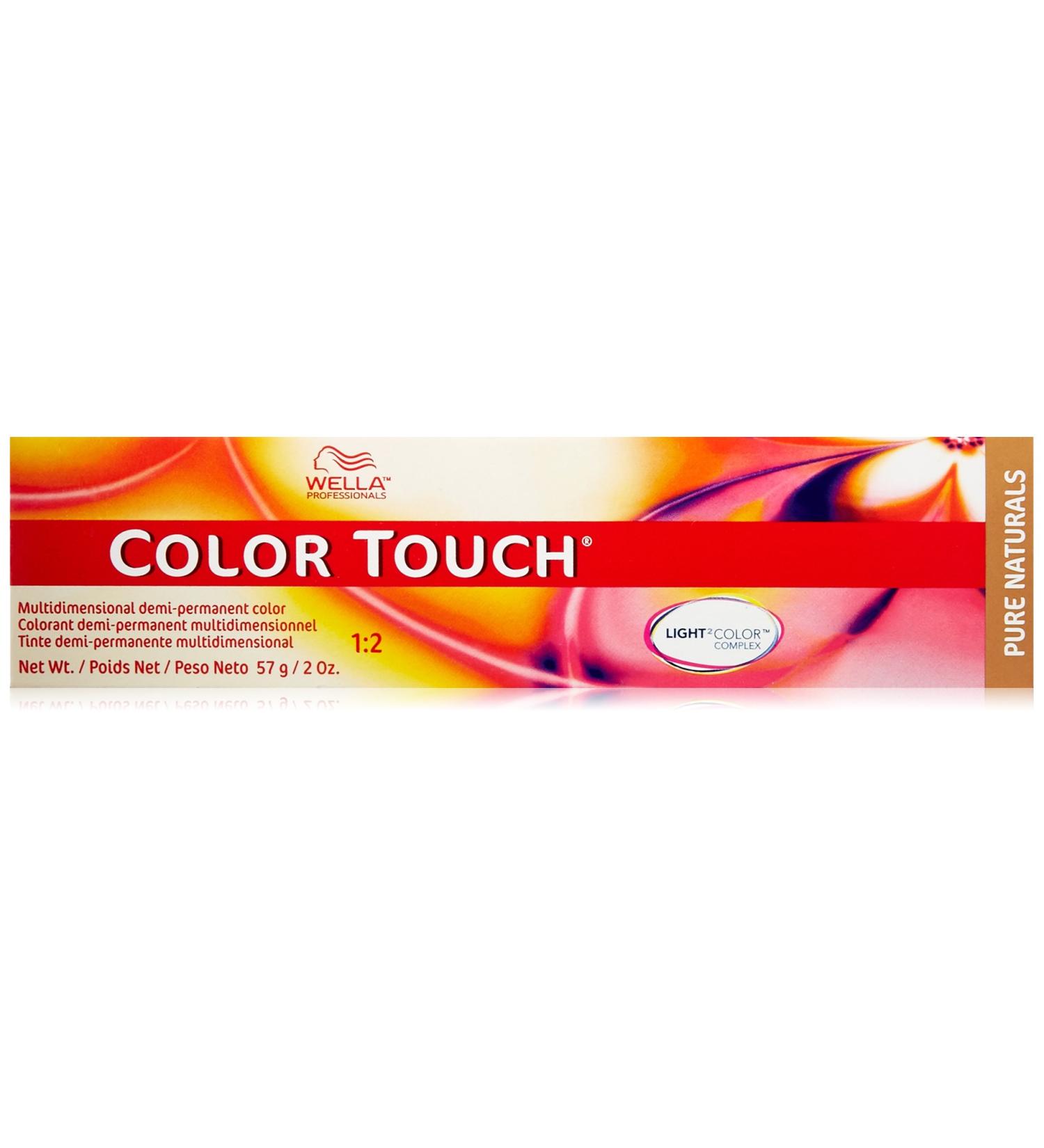 Wella Color Touch 6/0 Dark Blonde Natural 2 oz - Buy Online on GoSupps.com