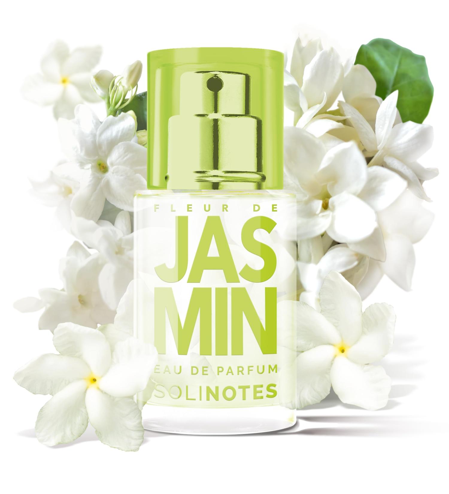 SOLINOTES Jasmine Flower Perfume for Women - Eau De Parfum | Delicate Floral and Soothing Scent - Made in France - Vegan - 0.5 fl.oz - Buy Online on GoSupps.com