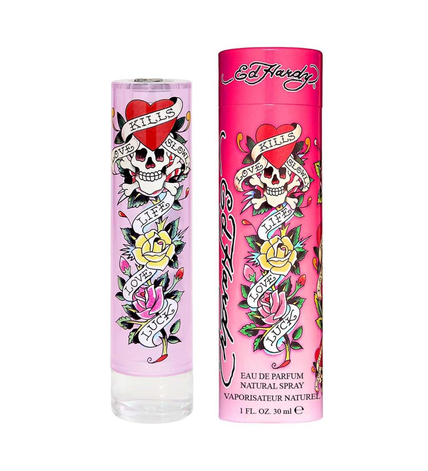 Ed Hardy by Christian Audigier Eau De Parfum Spray 1 oz for Women Floral Vanilla 1 Ounce