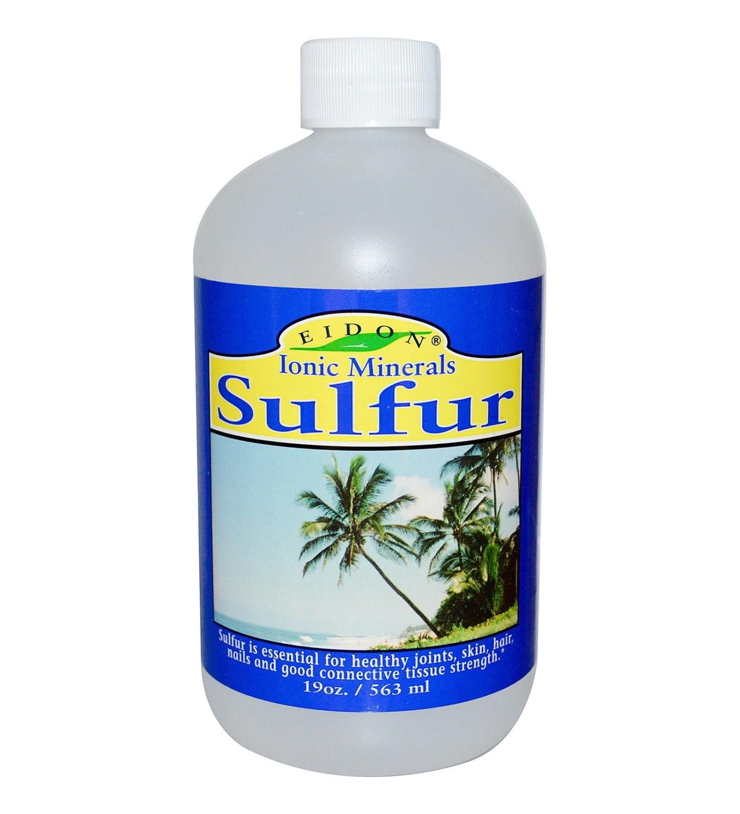 Eidon Ionic Minerals Sulfur 18 Ounce