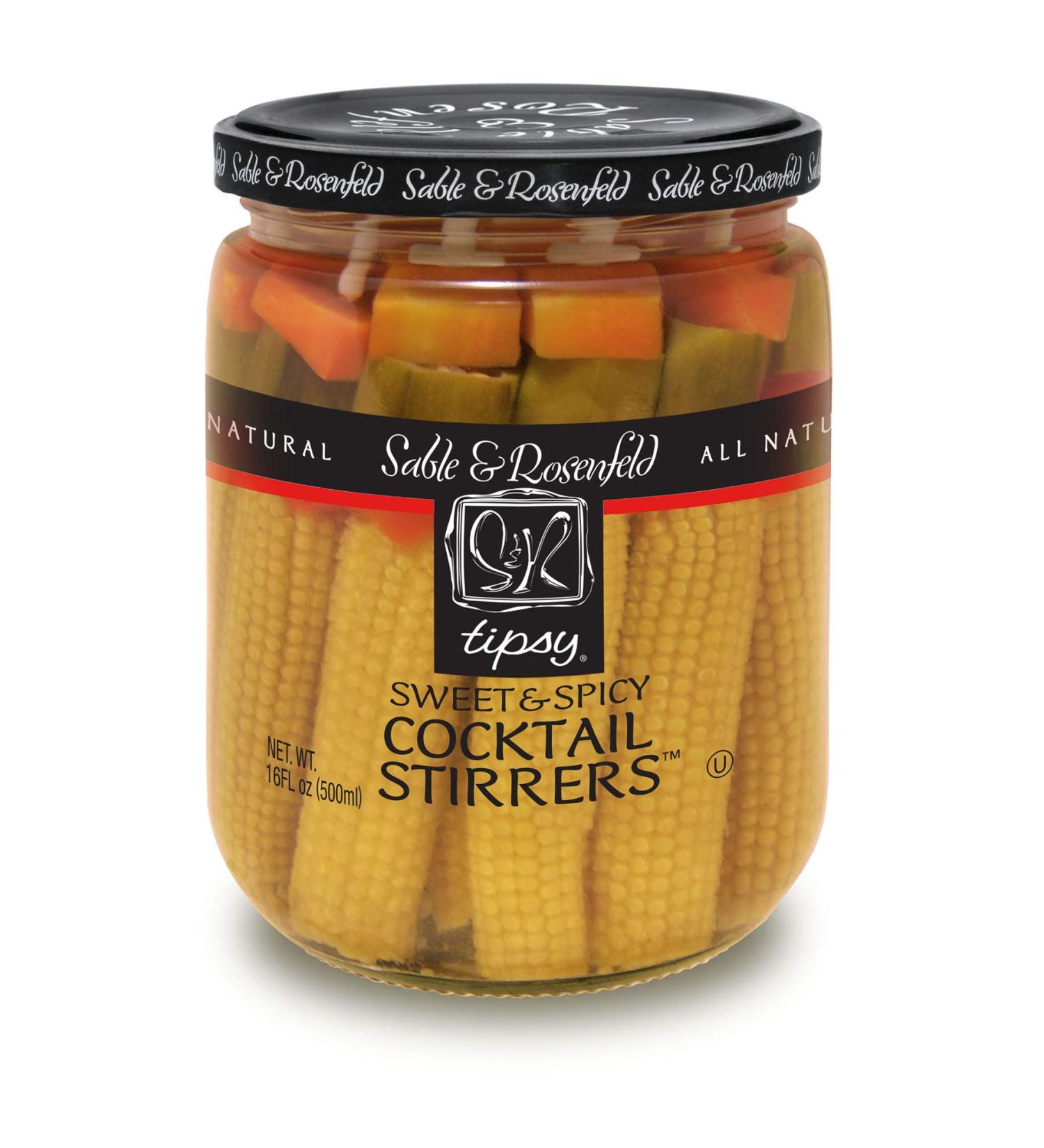 Tipsy Cocktail Stirrers (Corn) - Sweet & Spicy 6x500ml - Buy Online on GoSupps.com