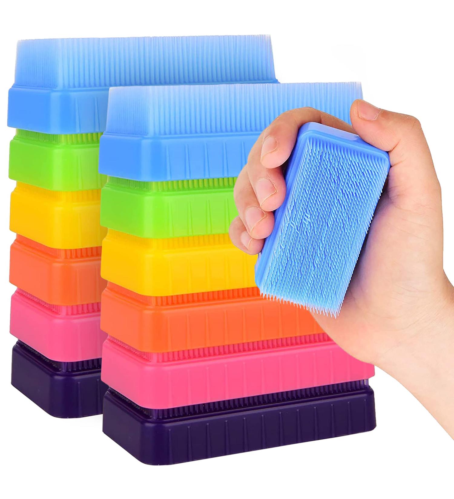 Special Supplies Therapressure Therapy Brush 12 Pack - Occupational & Sensory Brushing Tools for Kids & Adults - Soft Flexible Bristles, Latex Free - Buy Online on GoSupps.com