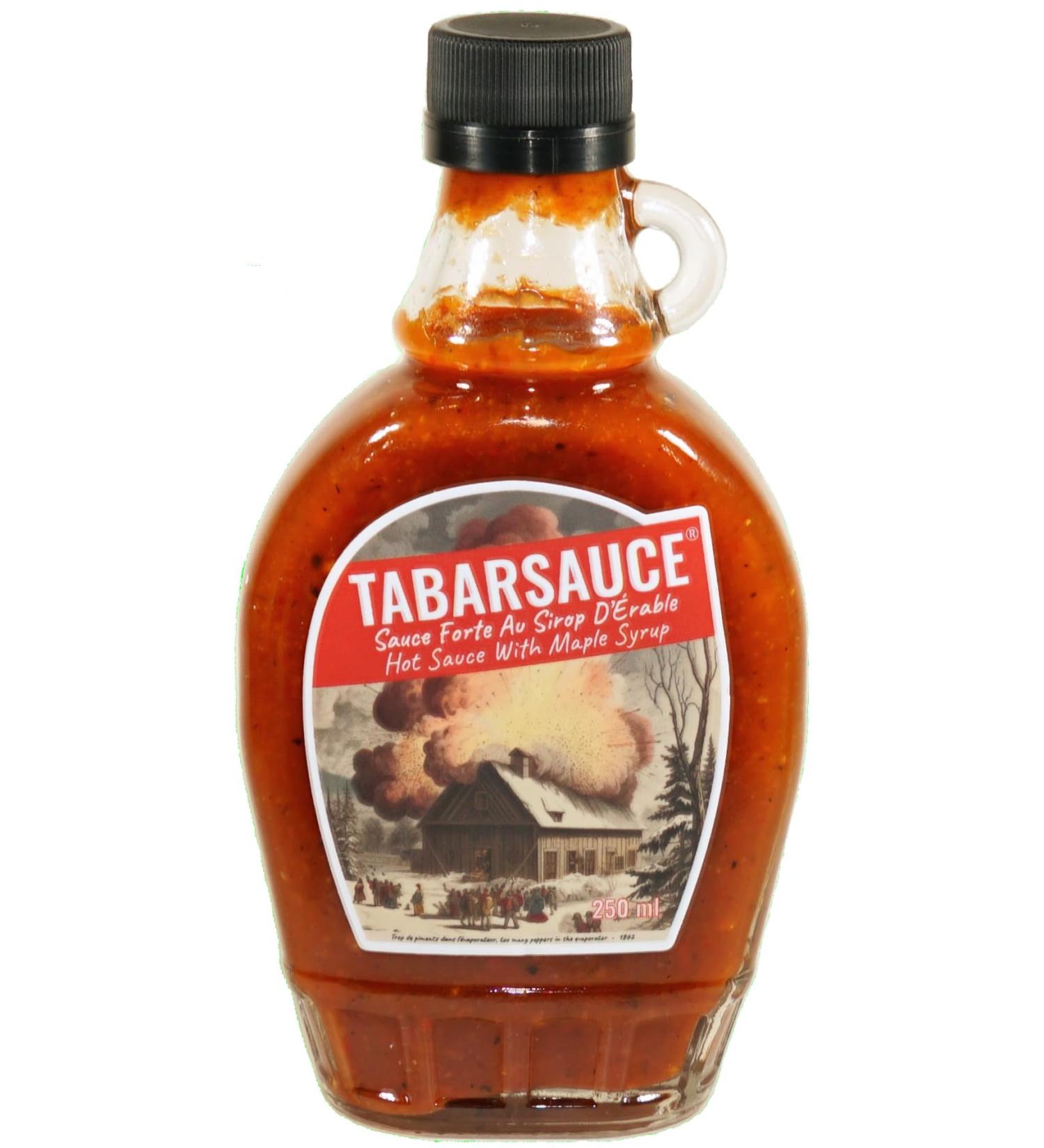Tabarsauce Classique Rouge Hot Sauce With Maple Syrup - 250ml bottle - Buy Online on GoSupps.com