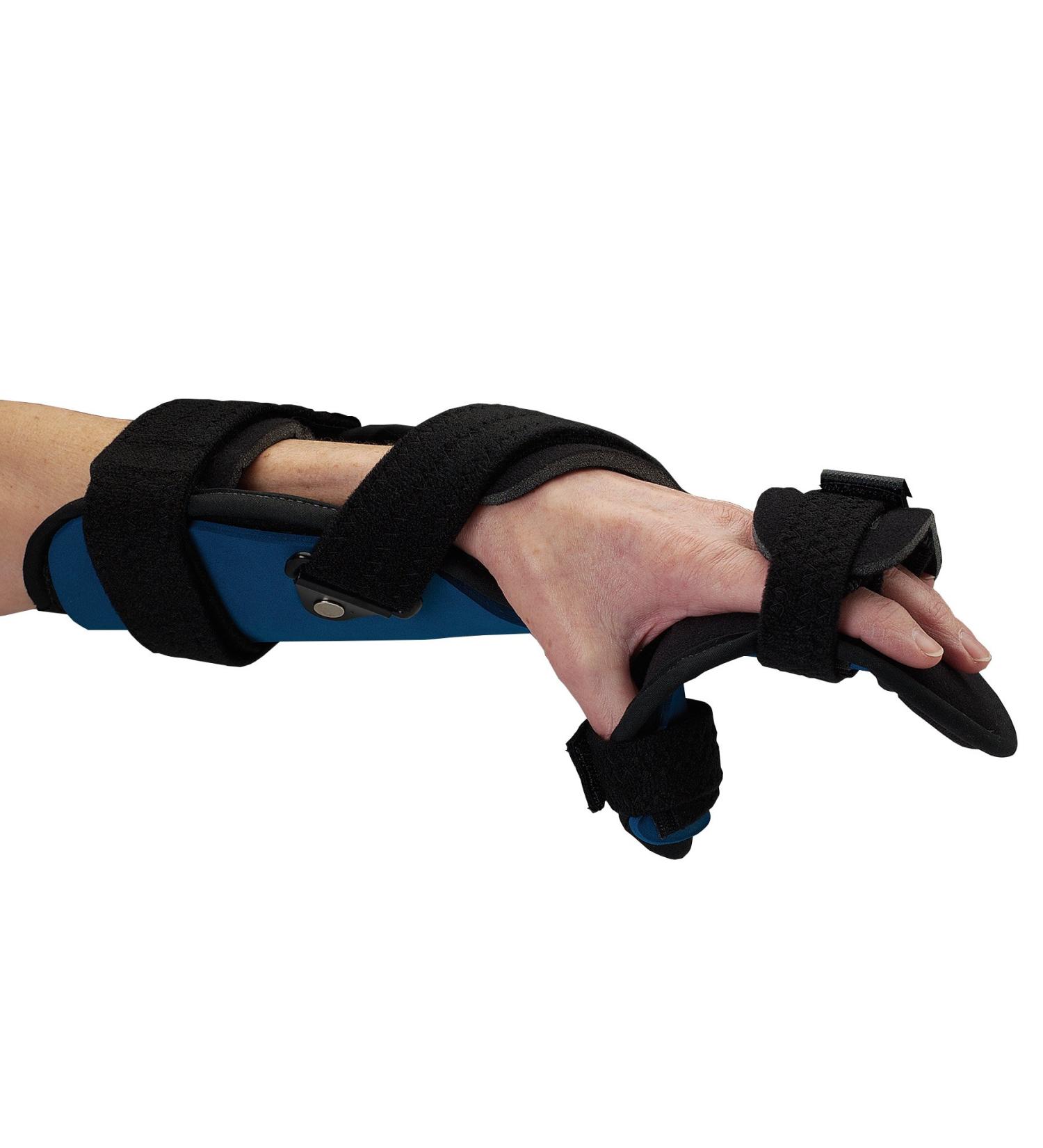 Rolyan Advanced Orthosis Functional Resting Brace Left Medium Foam Liner Hand & Wrist Support Splint Allows for Extension/Flexion Radial/Ulnar & Supination/Pronation Adjustments