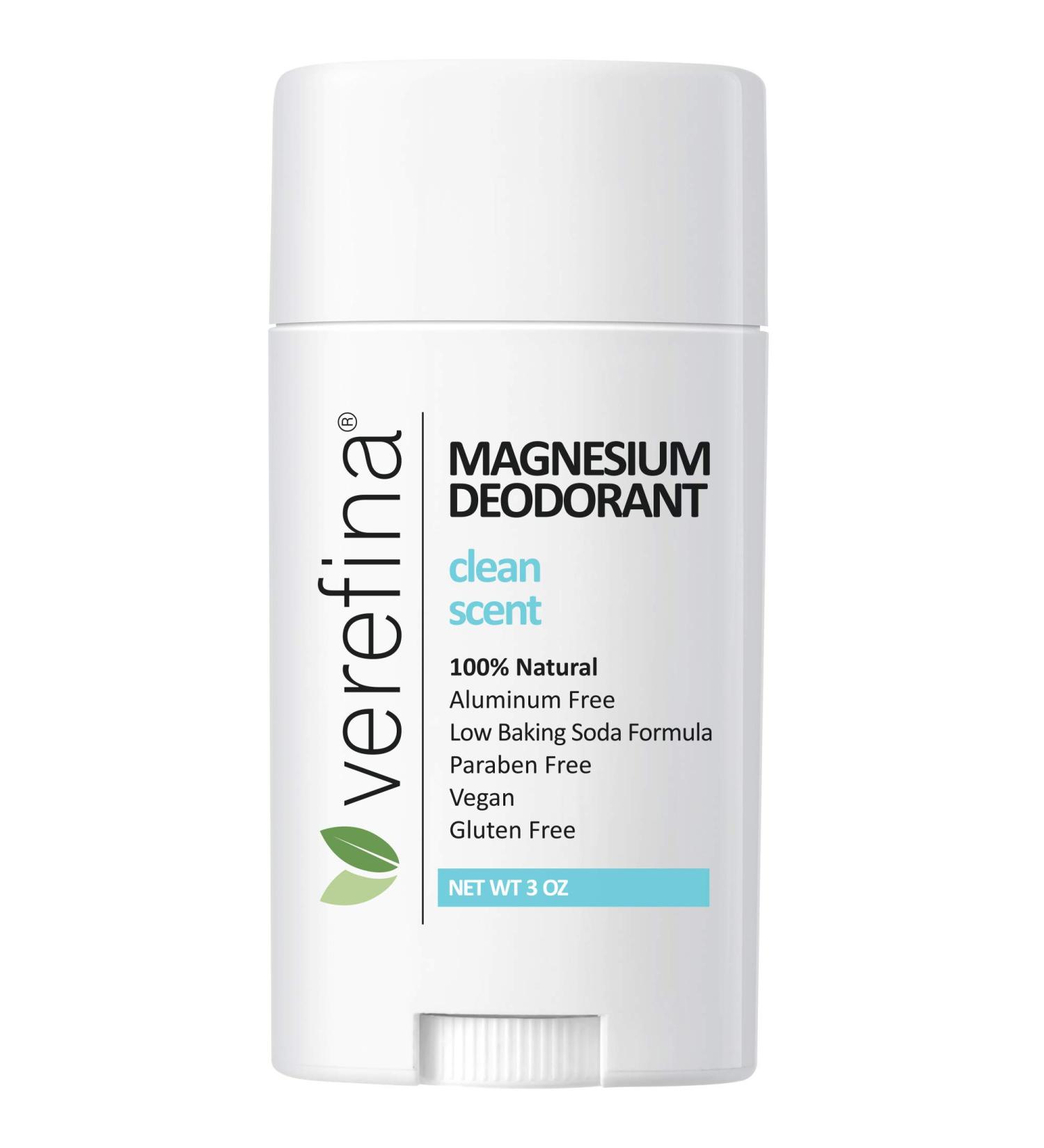 Aluminum Free Deodorant For Men & Women | All Natural | Hypoallergenic | Paraben Free | Non Toxic | Cruelty Free | Vegan | Natural Deodorant For Sensitive Skin | 3 Oz Stick Clean Scent 3 Ounce (Pack of 1) - Buy Online on GoSupps.com