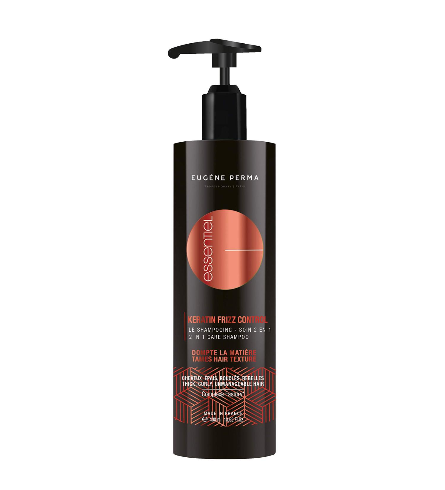 Eugene Perma Essentiel Shampooing Keratin Frizz contr le 400mL 2 en 1