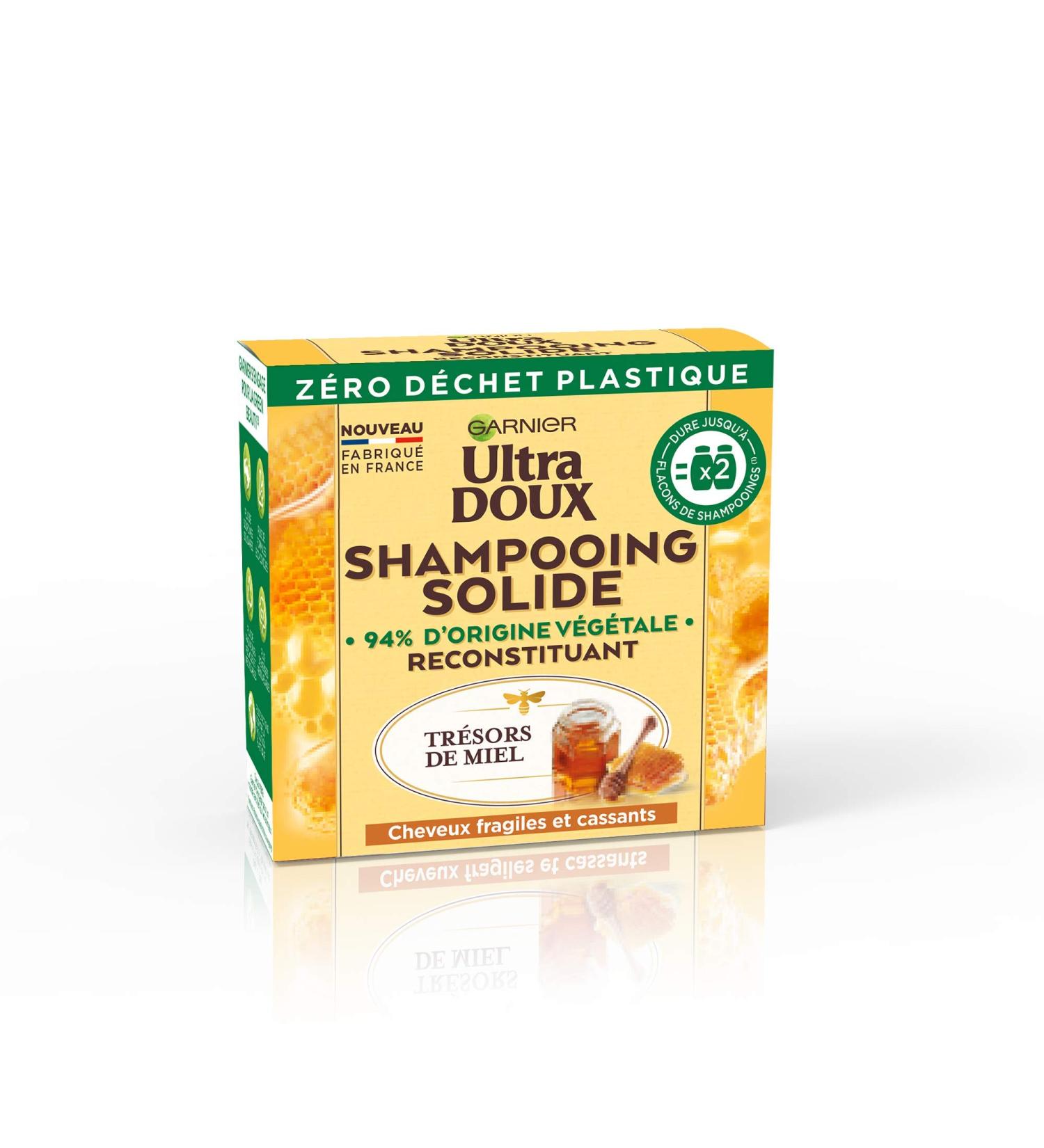  Garnier Garnier Ultra Doux Solid Honey Protective Shampoo 60g - Buy Online on GoSupps.com