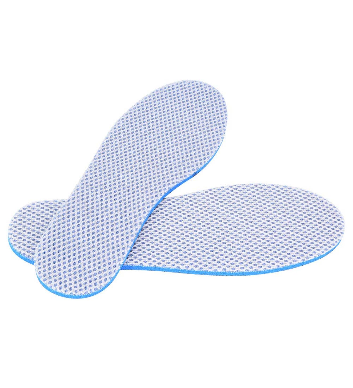 Dual Side Breathable Sponge Shoes Insole - Comfortable Sneaker Insert Cushion in Gray (35-36) for Ultimate Foot Comfort - Buy Online on GoSupps.com