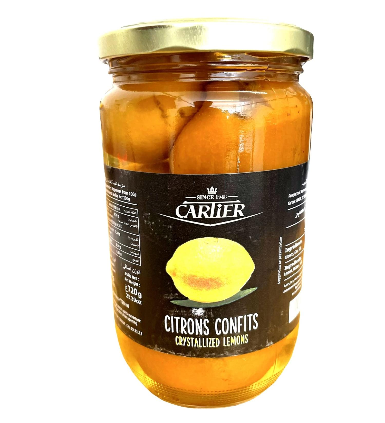Pickled Moroccan Lemons - Salted Lemons (400g)