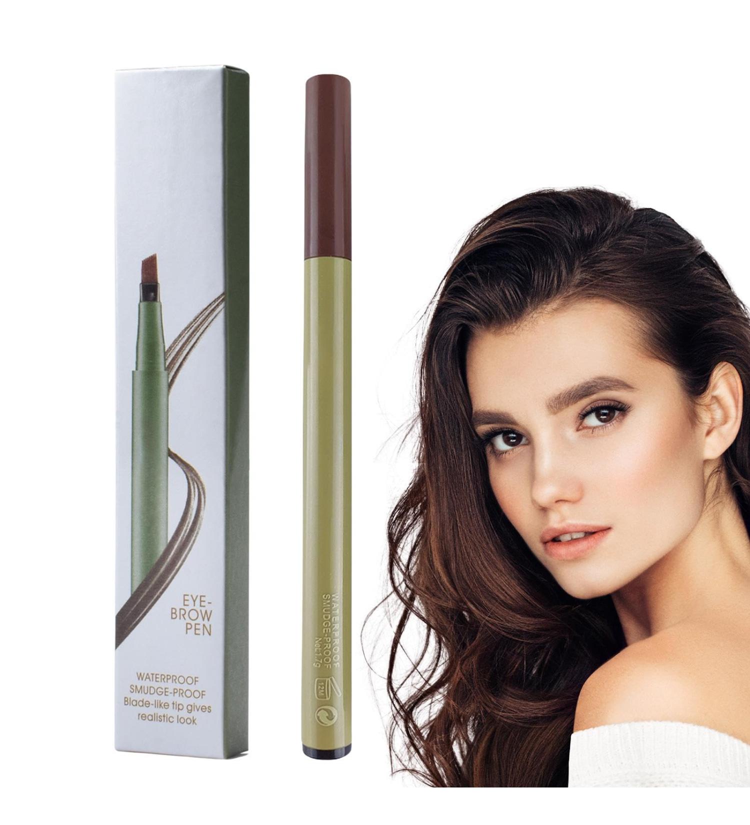 Eyebrow Pencil | Sweatproof and Easy Coloring Pencil for Eyebrow Beauty | Everyday Makeup Supplies for Home Gathering Dating Traveling Shopping Littryee Black-brown - Buy Online on GoSupps.com