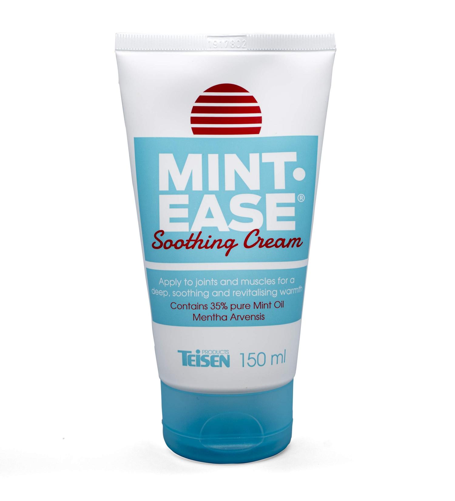Teisen Mint-Ease Soothing Cream Muscle Rub 150 ml - Buy Online on GoSupps.com