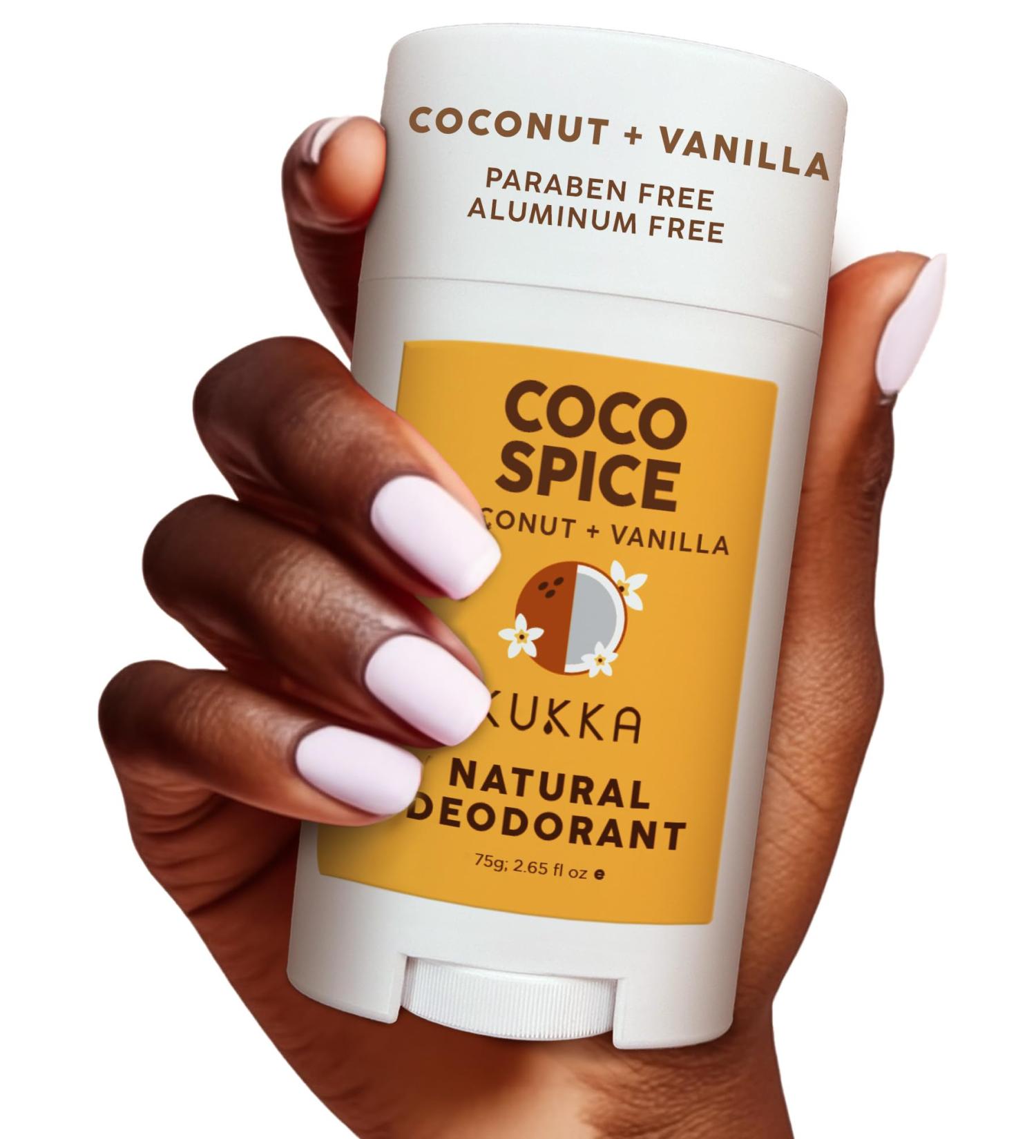 Deodorant For Both Women and Men - 2.65 Fl Oz - 100% Pure Natural Aluminum Free Alcohol & Paraben Free Long Lasting Whole Body Coconut Vanilla 2.65 Fl Oz (Pack of 1) - Buy Online on GoSupps.com
