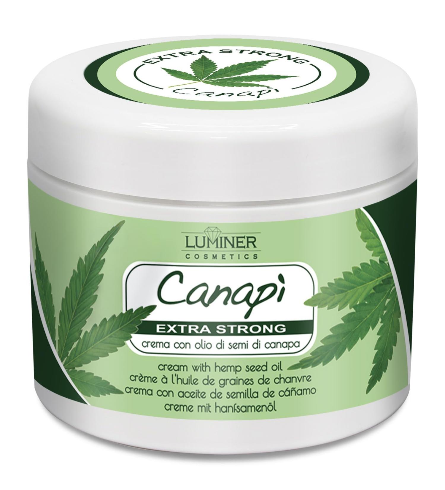 Cr me extra forte 200 ml formule naturelle action rapide avec extraits d'huile de graines de chanvre arnica et griffe du diable pour le massage. Fabriqu en Italie LUMINER - Buy Online on GoSupps.com