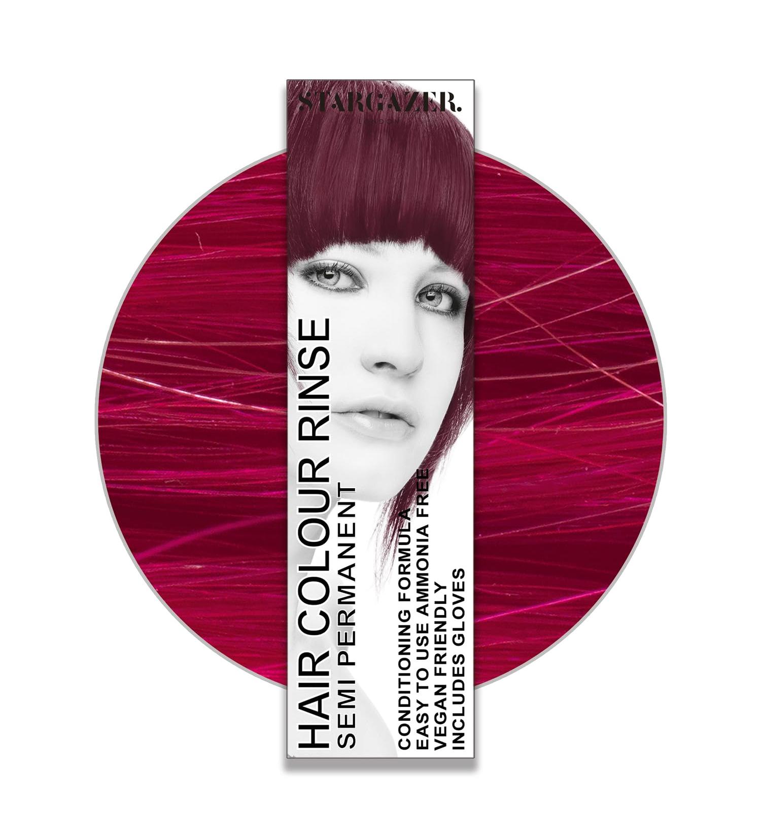 Stargazer Cherry Semi-Permanent Hair Dye 70ml - Bright Vibrant Color for International Shipping - Buy Online on GoSupps.com