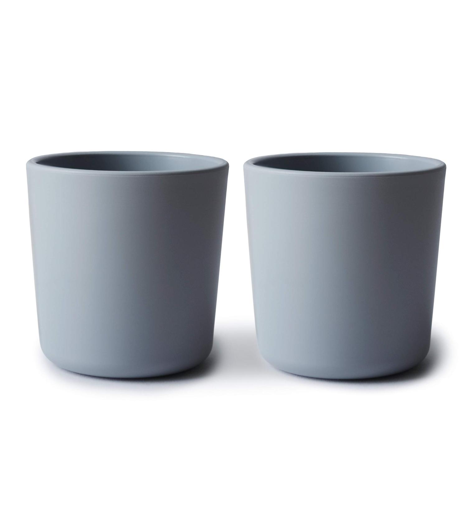 Mushie Kids Dinnerware Cups - Set of 2, Made in Denmark | Cloud Design - Buy Online on GoSupps.com