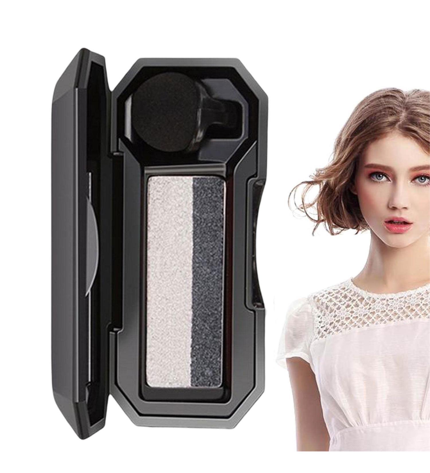 Two Tone Gradient Eyeshadow - Gradient Pigment Eye Shadow Palette with Air Cushion | Glitter Makeup Palette Blendable Bright Makeup Palette Waterproof Eye Shadow Professional Beauty Eye Kagrote Classic Black and White - Buy Online on GoSupps.com
