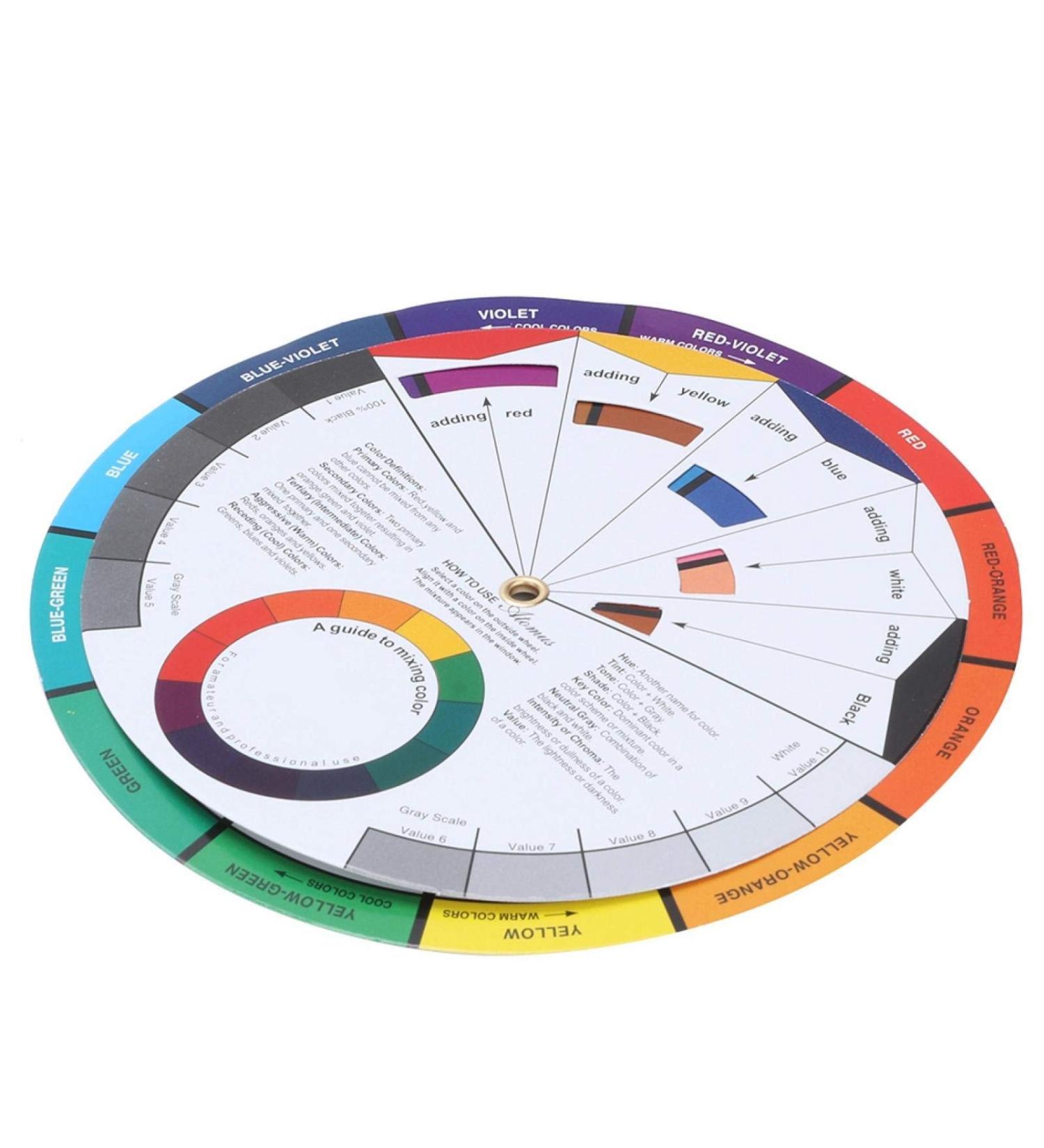 Multi-Color Tattoo Color Wheel Guide for Art Classroom & Business - Buy Online on GoSupps.com