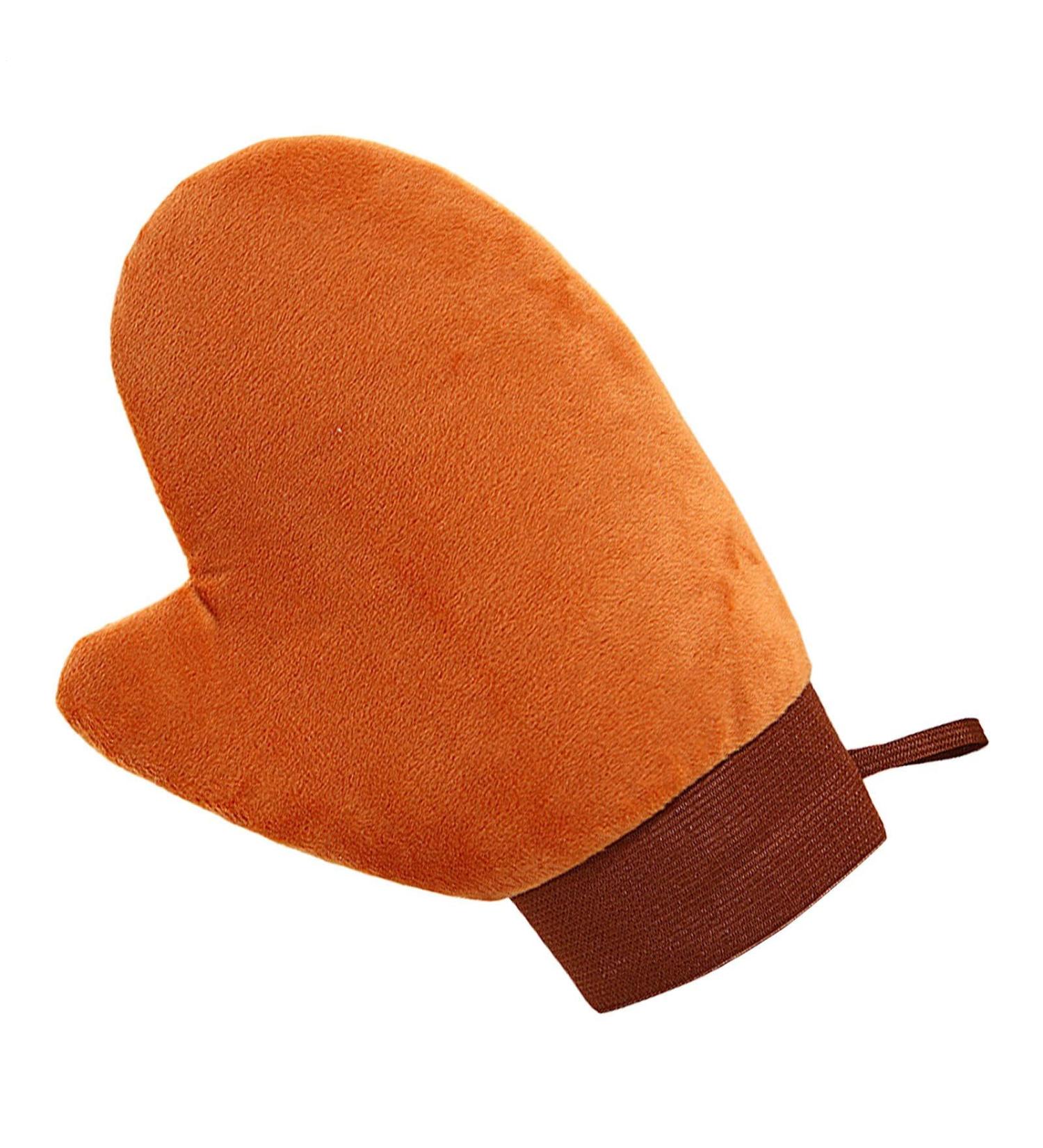 Autobronzant - Moufle Autobronzante Sans | de Massage pour Lotion Auto-Bronzante - Application Douce sur Corps Mains Visage Peau Sensible - Id al Douche Voyage Maison H tel Brun - Buy Online on GoSupps.com