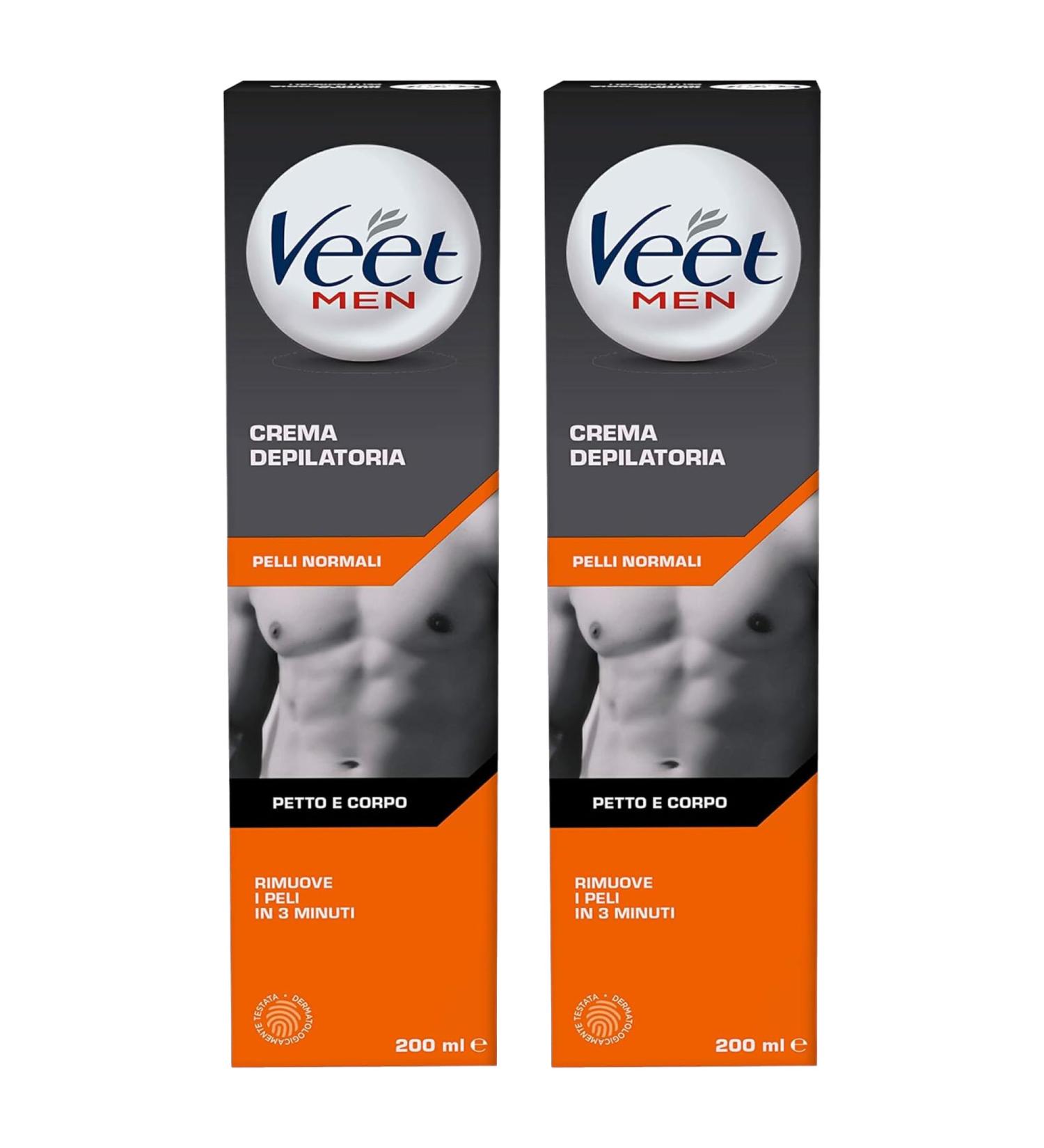  FEI FAN MEN Hair Removal Cream Breast and Body for Normal Skin Removes Hair in 3 Minutes Leaves Skin Moisturized 200ml (2 Units) - Buy Online on GoSupps.com