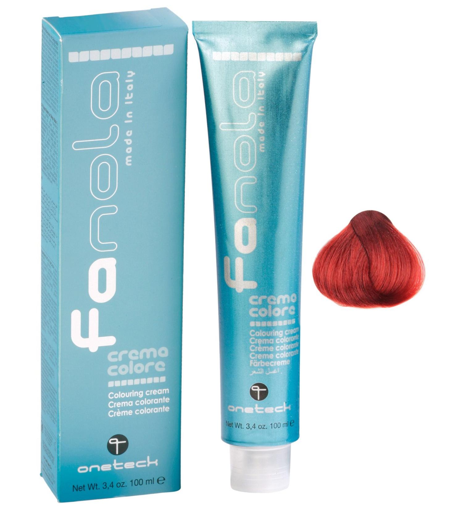Buy Fanola Crema Colore 7.6 Blonde Red - 100ml | International Shipping Available - Buy Online on GoSupps.com