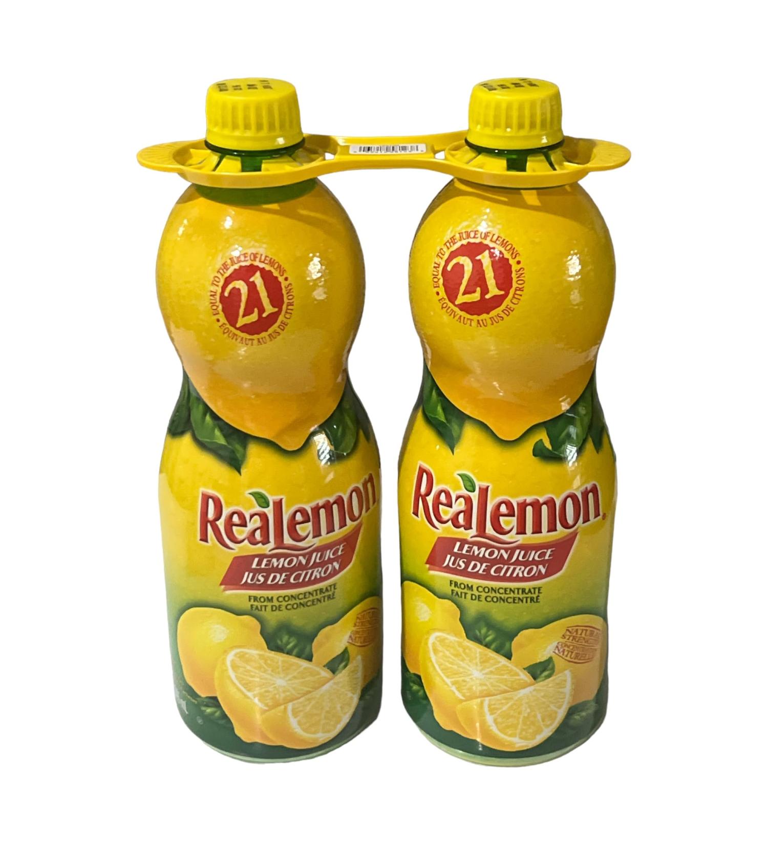 RealLemon Lemon Juice 2 x 945 mL
