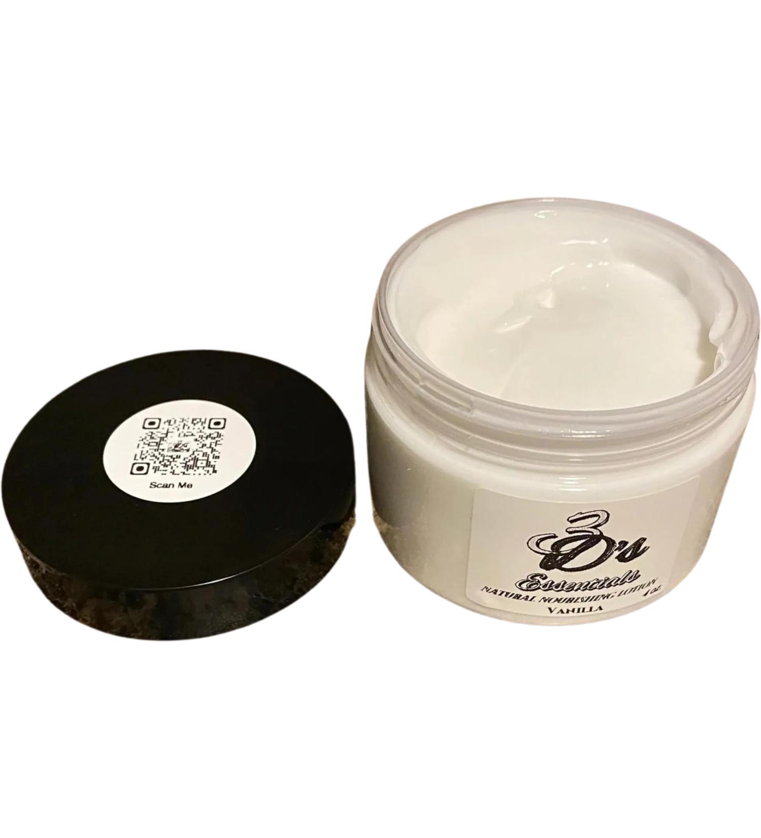 3D's Essentials Natural Nourishing Lotion (4 oz. Vanilla)