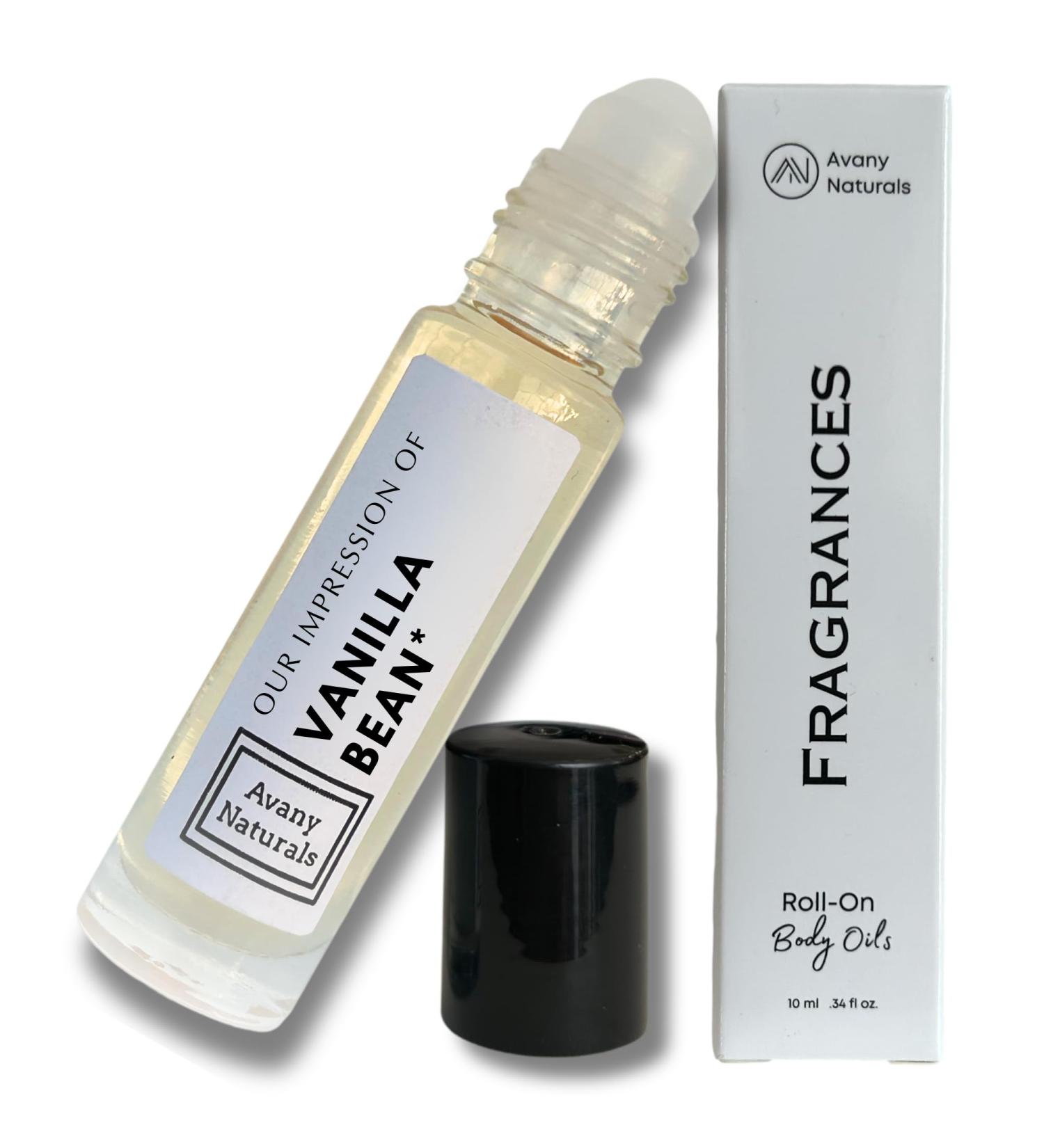 Vanilla Perfume Samples for Women - Vanilla Body Oil Fragrance for Skin Roll On Mini Perfume Sampler Travel Size 10 ml 1/3 oz (Vanilla Bean) - Buy Online on GoSupps.com